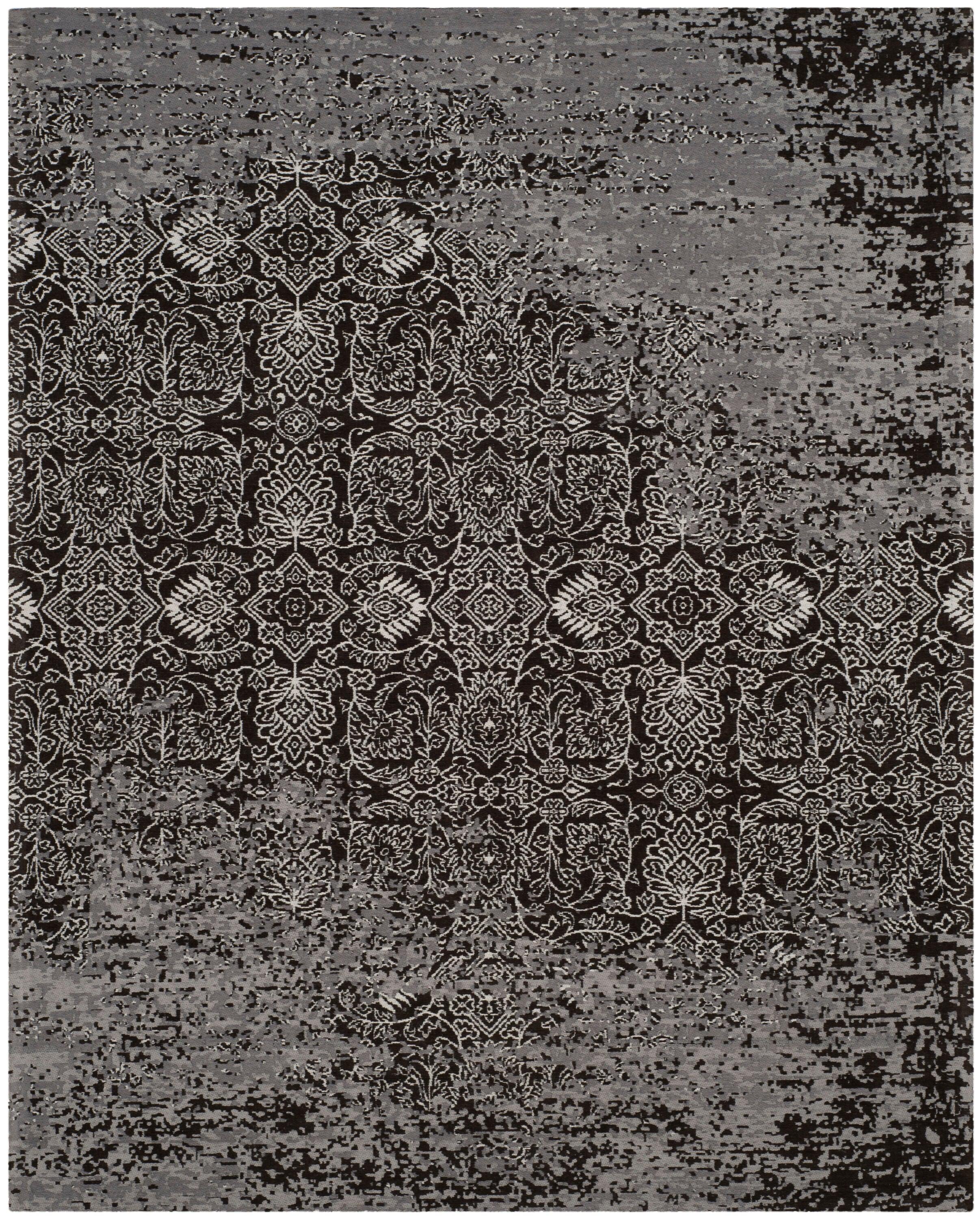 Classic Vintage CLV224 Loomed Indoor Area Rug - Silver/Brown - 8'x10' - Safavieh