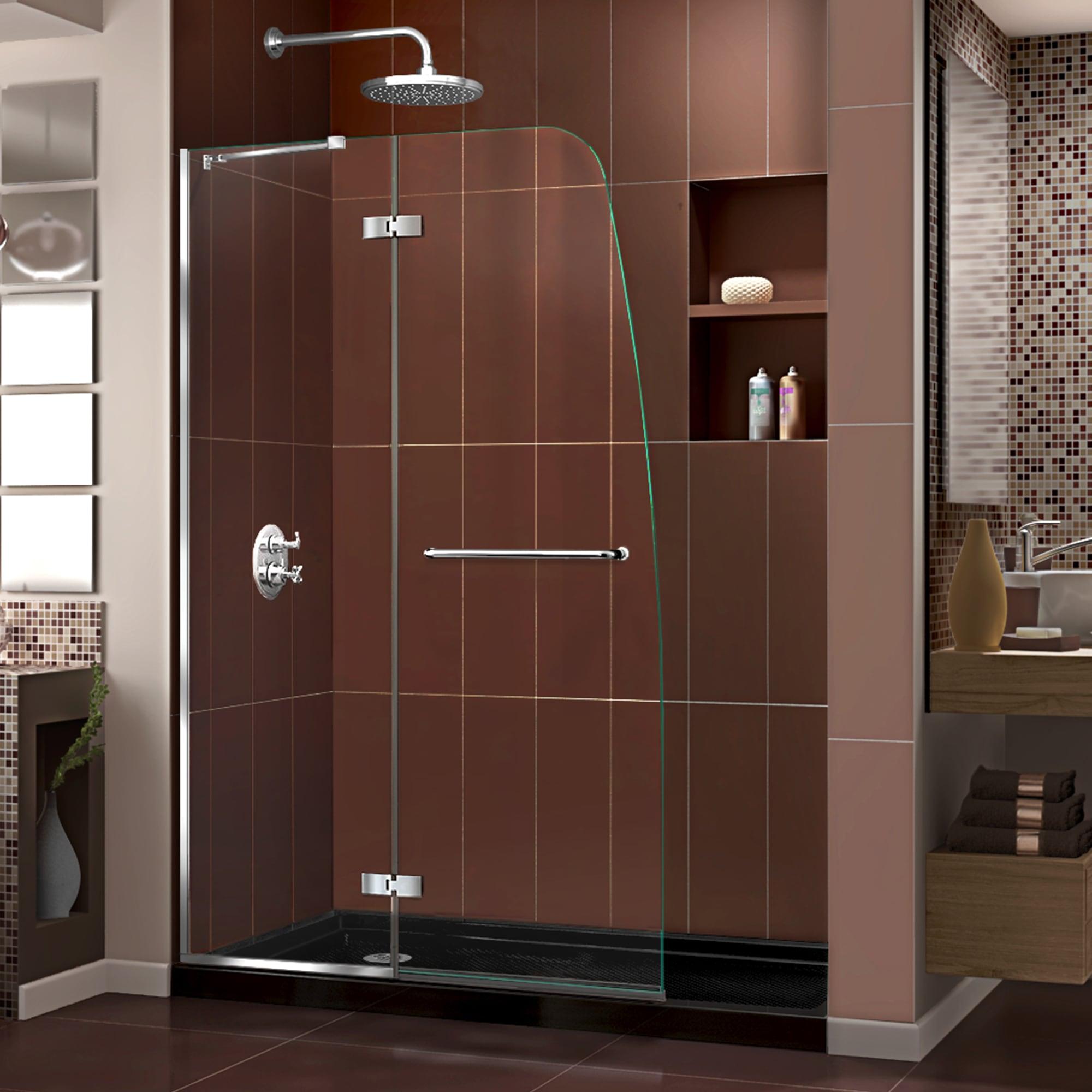 DreamLine DreamLine Aqua Ultra 32 in. D x 60 in. W x 74 3/4 in. H Frameless Shower Door DL-6521L-88-01