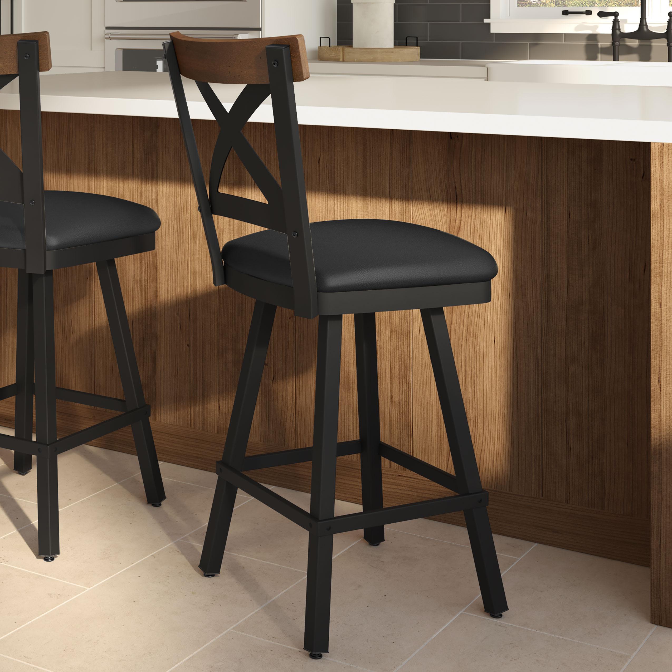 26.5" Snyder Swivel Counter Height Barstool - Amisco