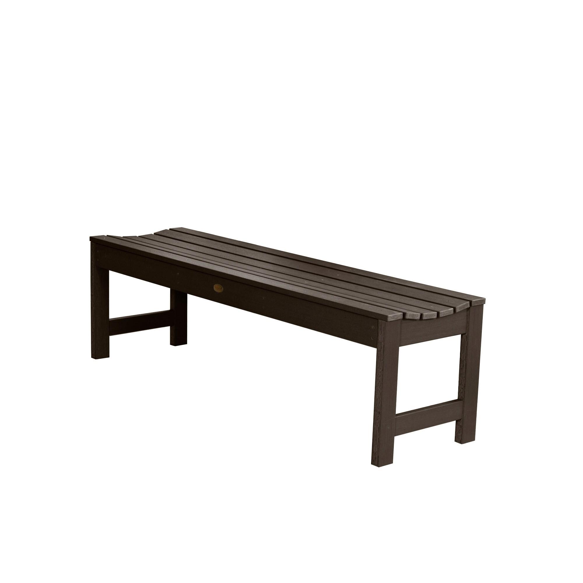 highwoodÂ® Eco-Friendly Recycled Plastic Lehigh Picnic Bench, 5'