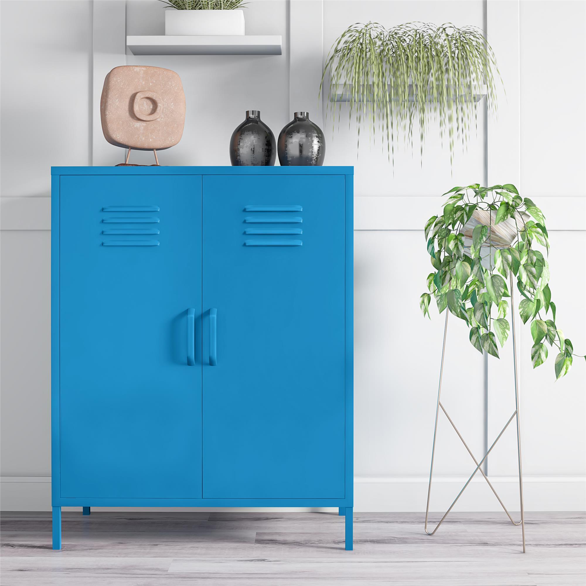 Cache 2 - Door Metal Accent Cabinet