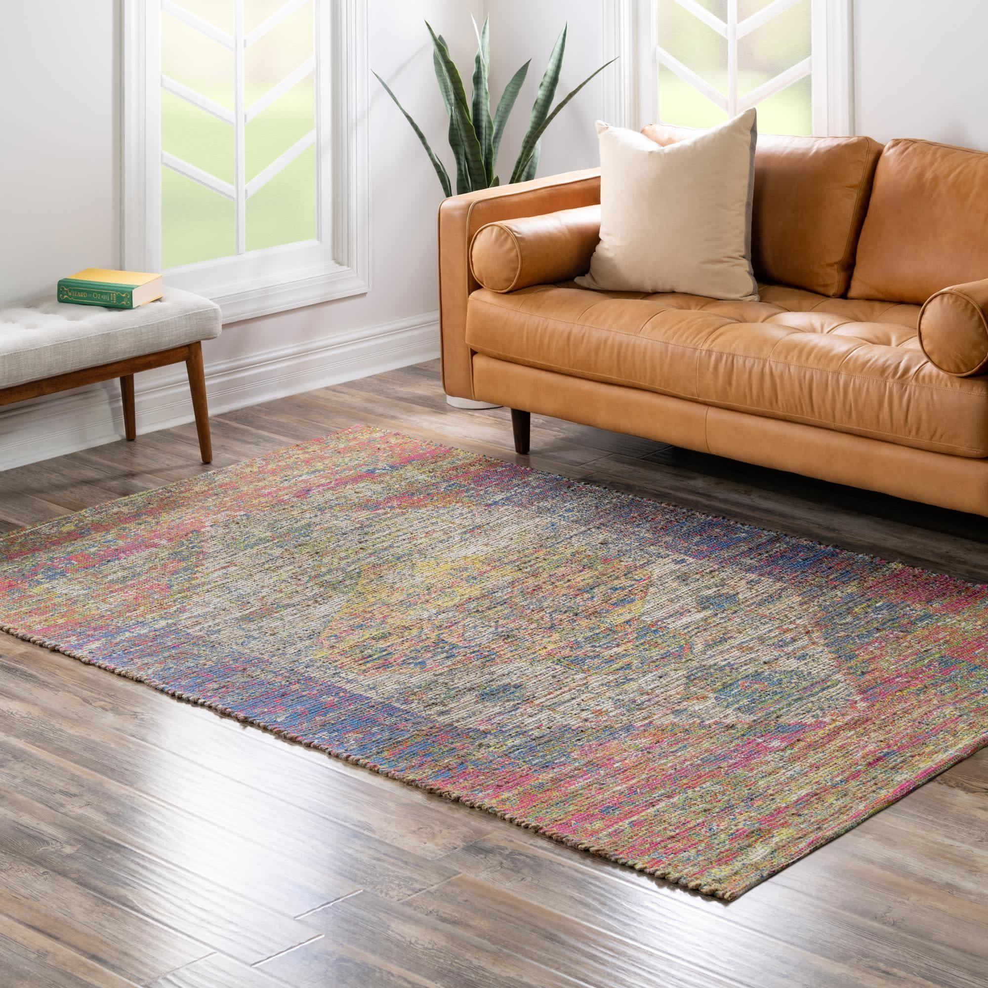 Unique Loom 9' 0 x 12' 0 Chenille Jute Rectangle Area Rug