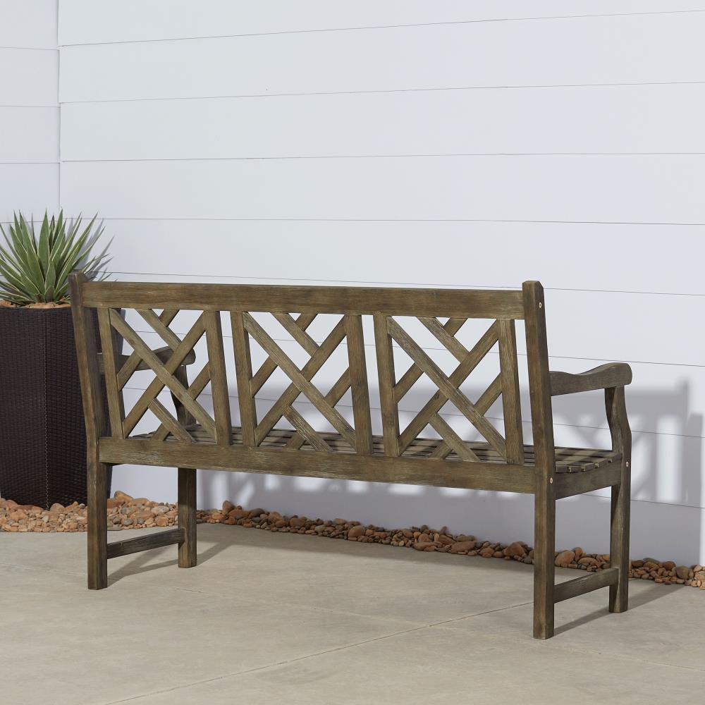 Wood Outdoor Bench