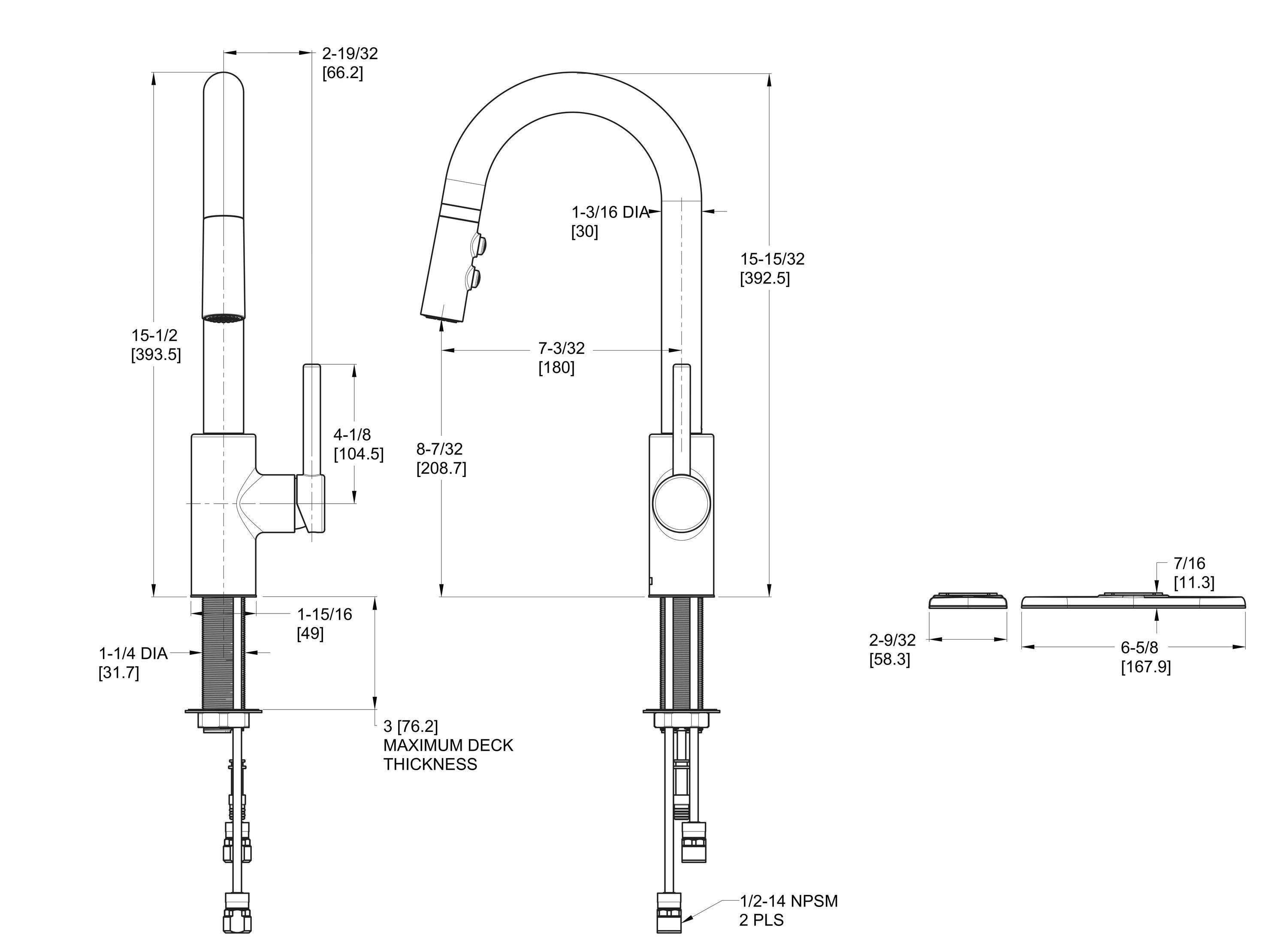Stellen Pull Down Bar Faucet