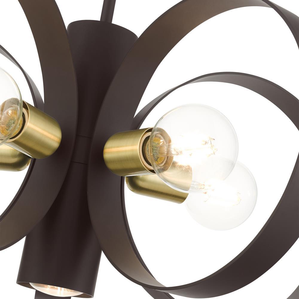 Babara 6 - Light Dimmable Geometric Chandelier