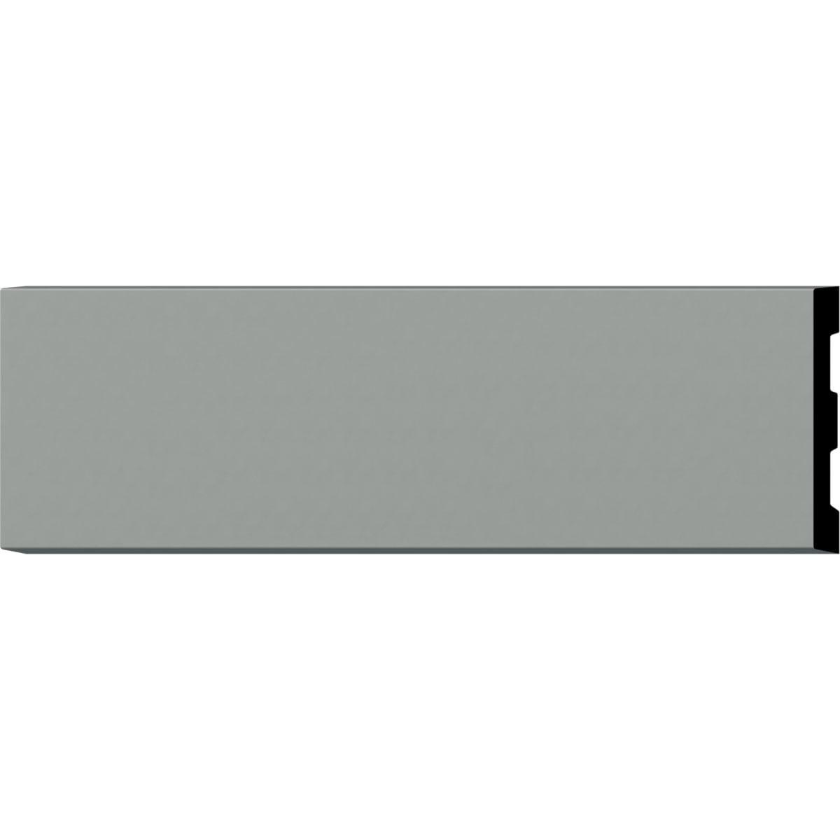 Ekena Millwork 7.5'' H x 78.75'' W x 0.75'' D Urethane Flat Trim