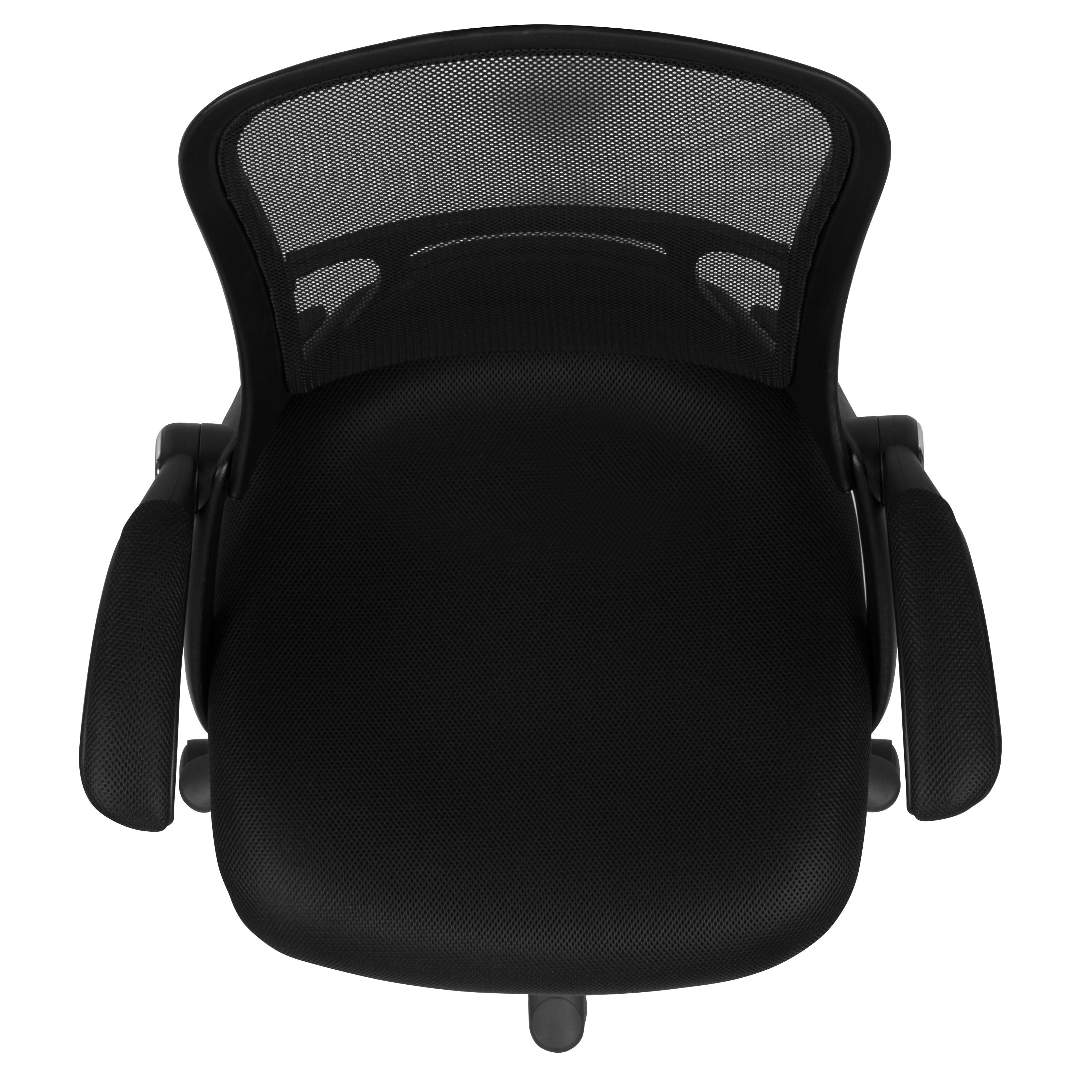 Flash Furniture Cappello High-Back Mesh Swivel Ergonomic Office Chair with Flip-Up Arms