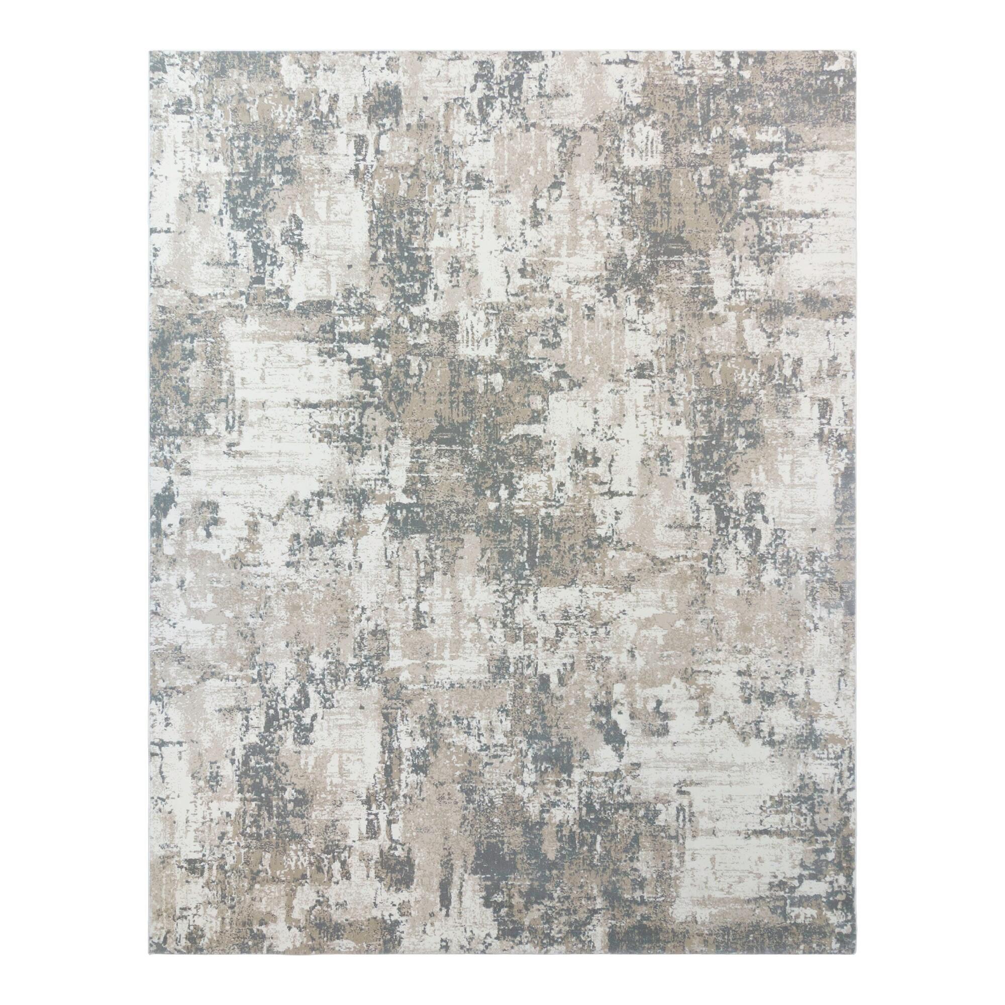 Gertmenian Majestic Omari Modern Distressed Abstract Indoor Area Rug