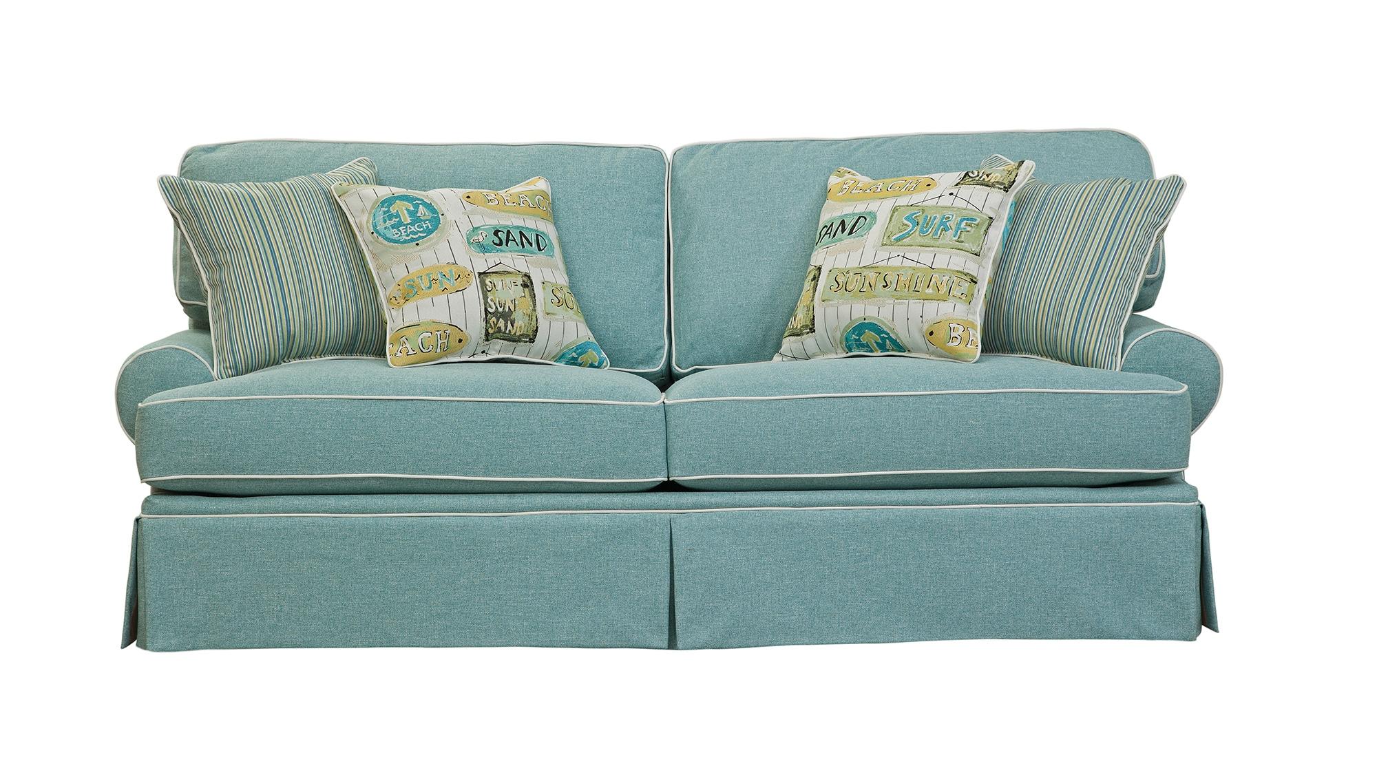 Furniture Classics 8-010-S275A Coastal Aqua Series Sofa