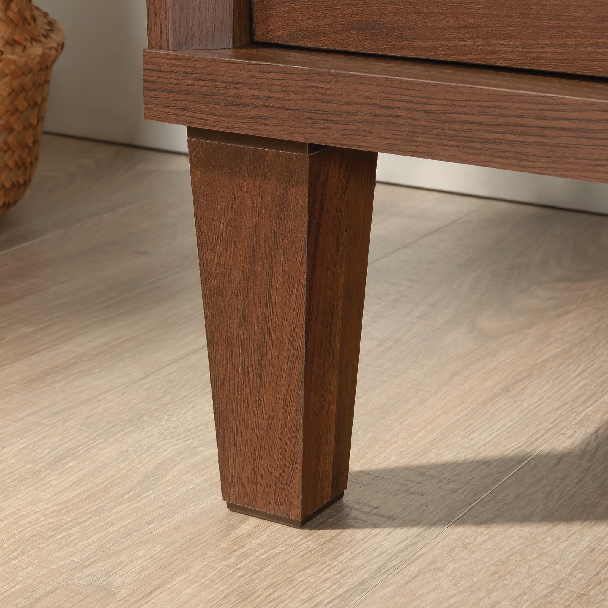 Sauder Willow Place Engineered Wood 6 Drawer Dresser in Grand Walnut