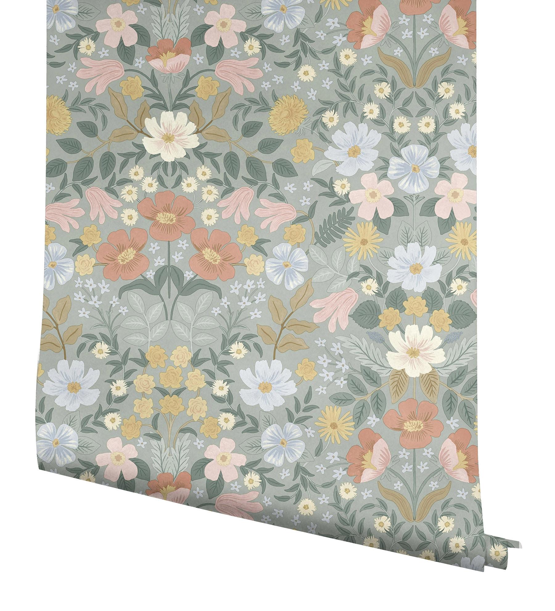 Bramble Garden 20" L x 27" W Peel and Stick Wallpaper Roll