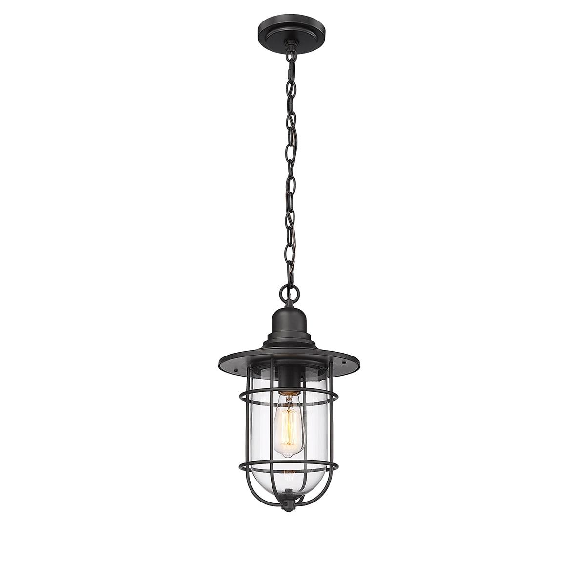Millennium Lighting 1 - Light Pendant in  Powder Coat Black
