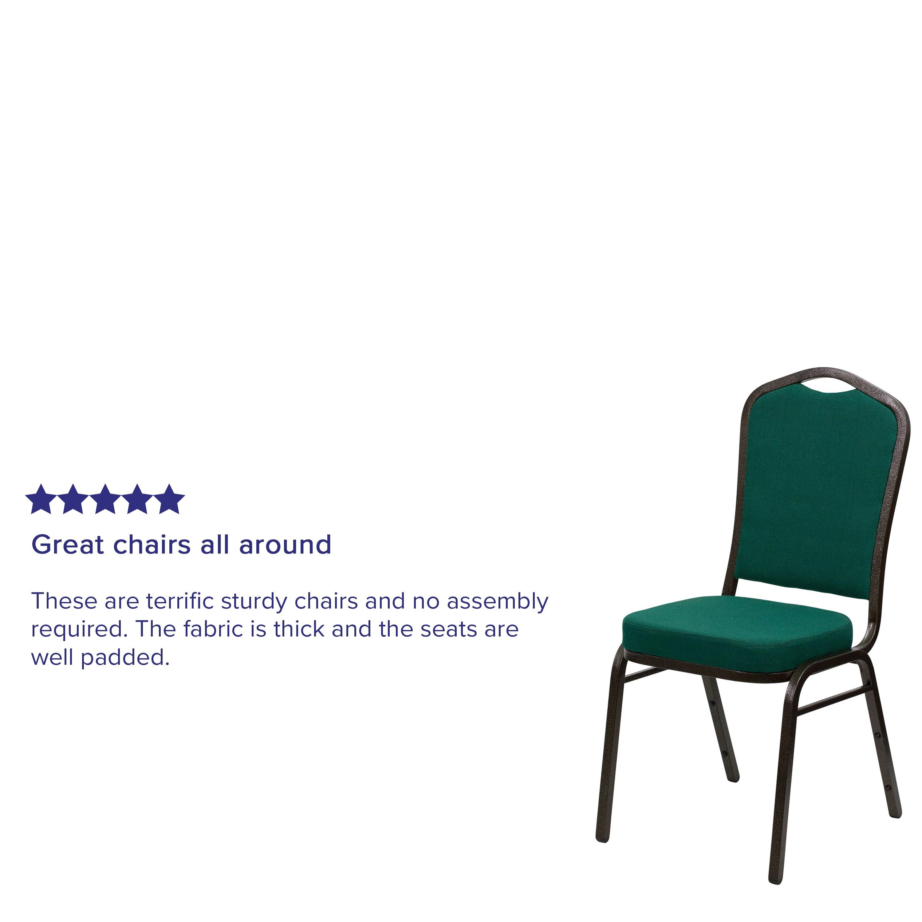 Flash Furniture Crown Back Stacking Banquet Chair