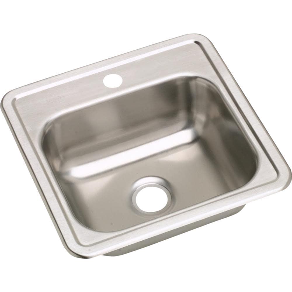 Dayton 15" L x 15" W Drop-In Bar Sink