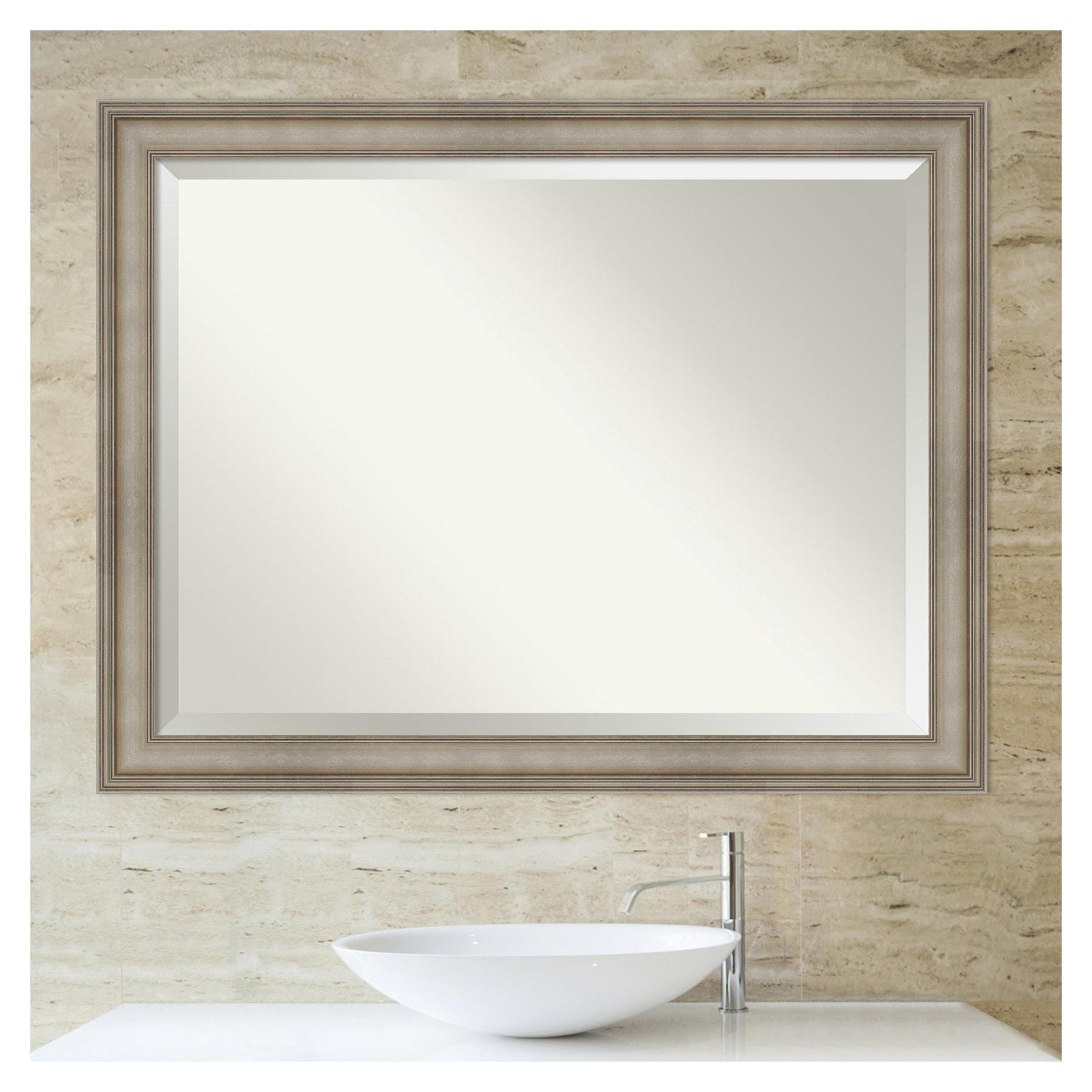 Amanti Art Flat Wall Mirror