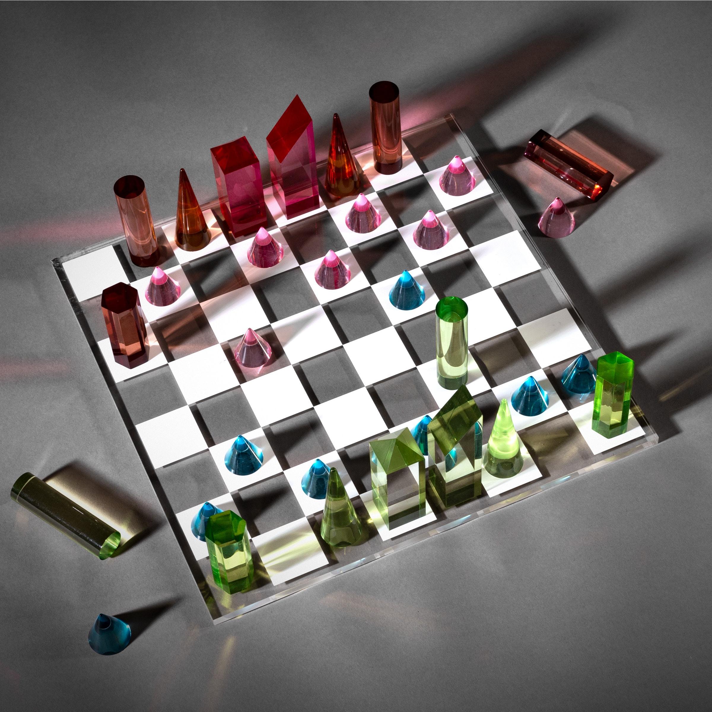 Trademark Games 2 Player Acrylic Chess