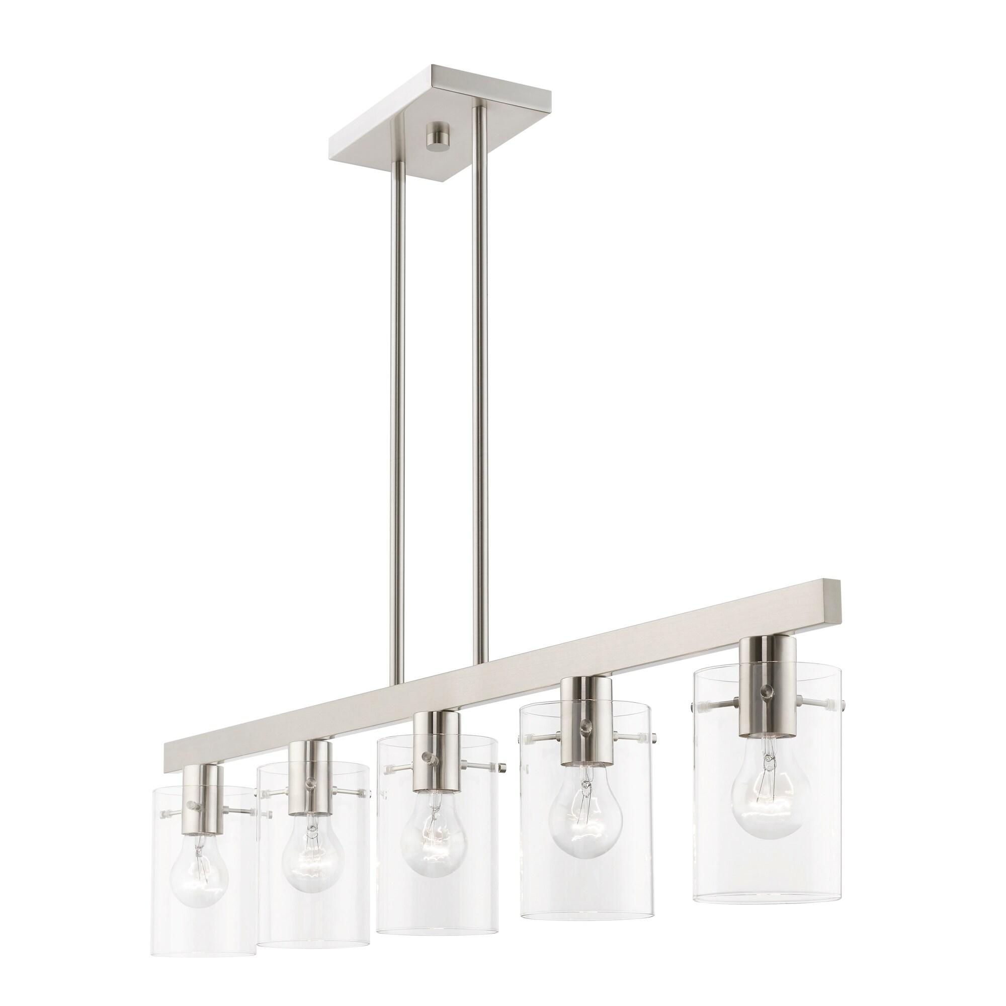 Livex Lighting Munich 5 - Light Chandelier in  Brushed Nickel