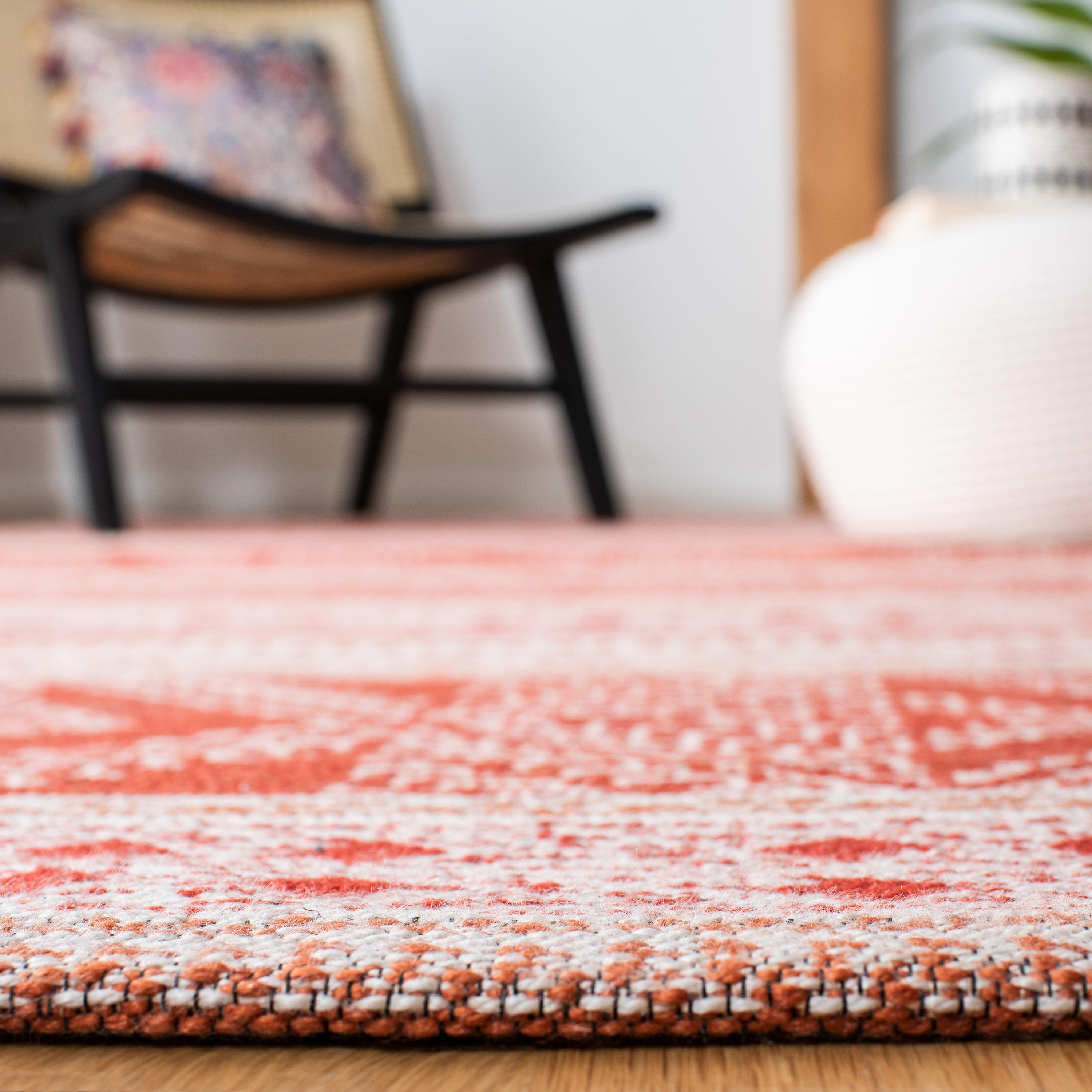 Union Rustic Marleigh Vintage Hand Woven Performance Southwestern Rug