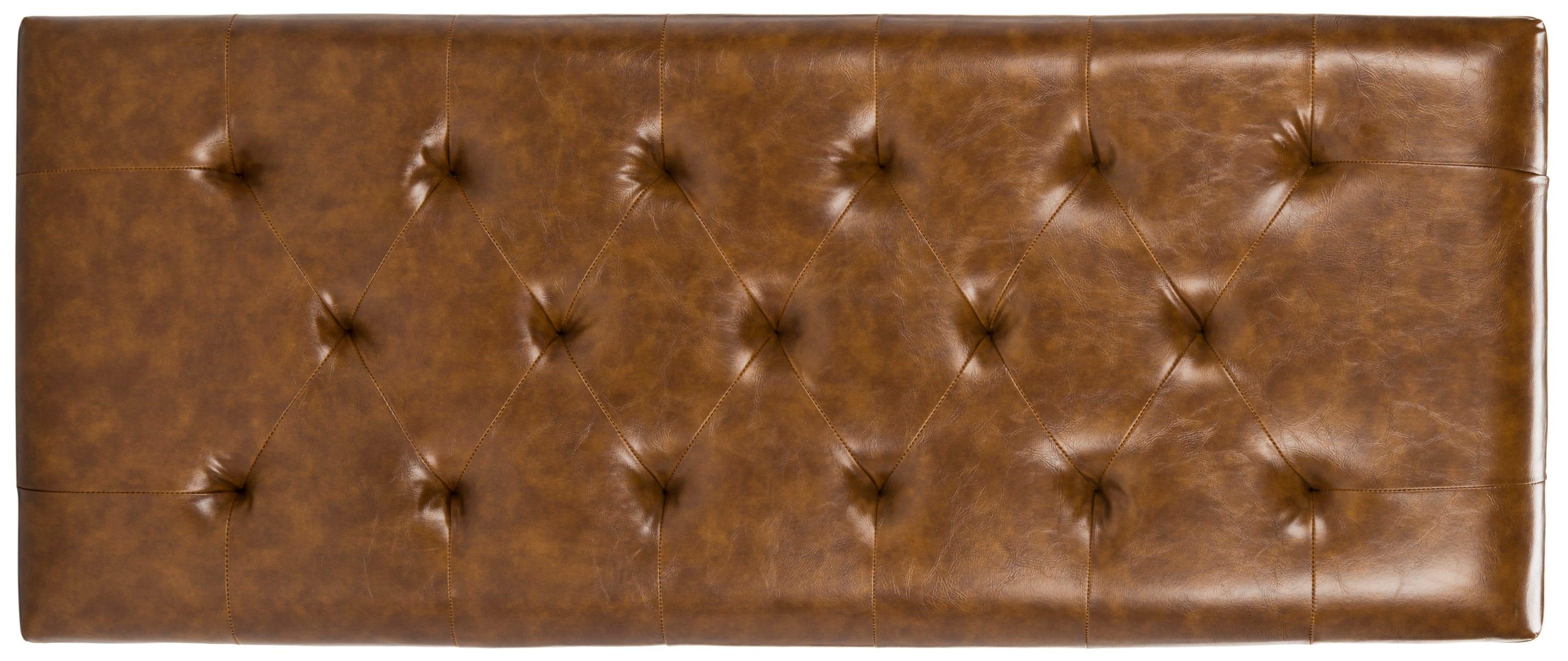 Tyler Bench - Saddle - Safavieh