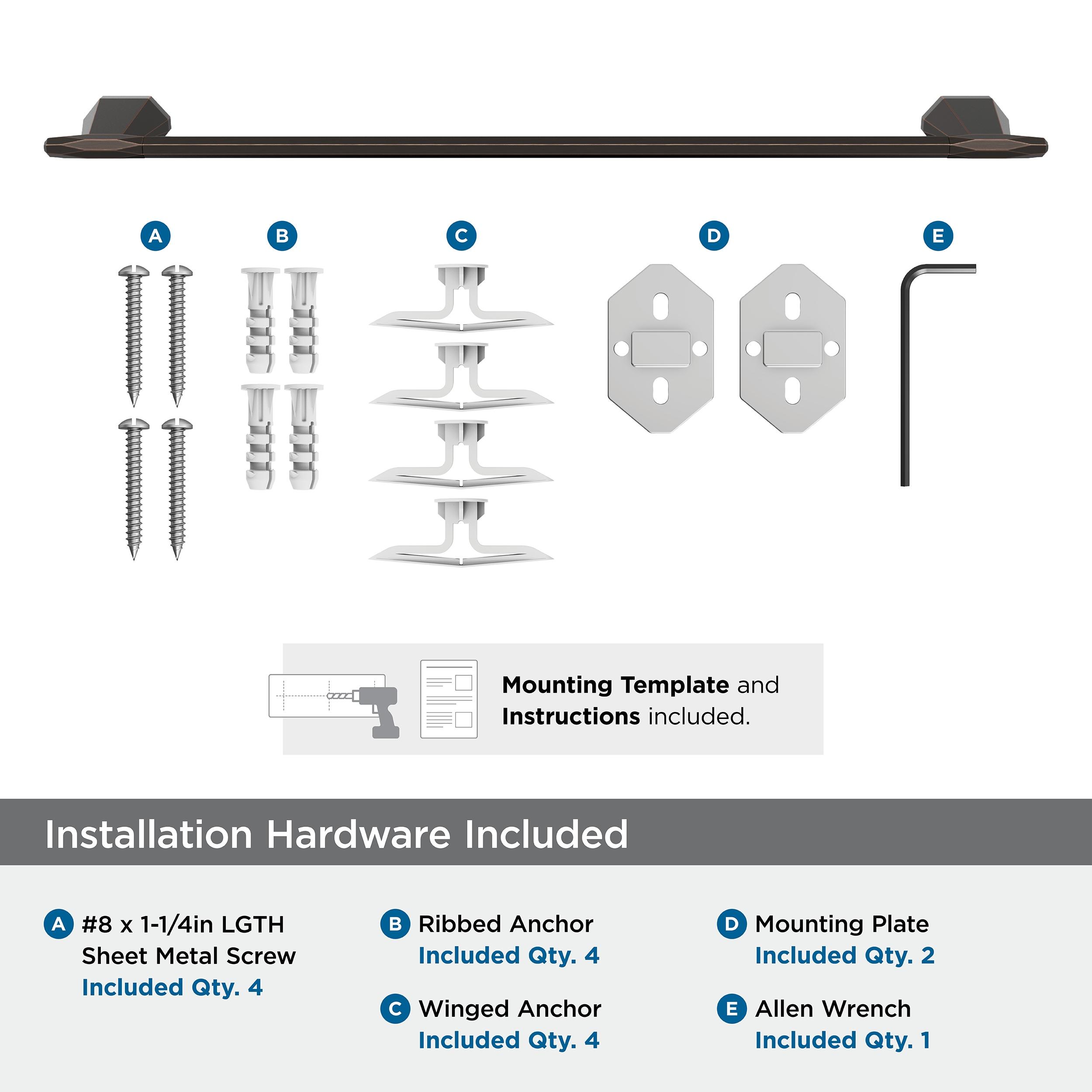 St. Vincent 27.12" Wall Mounted Towel Bar