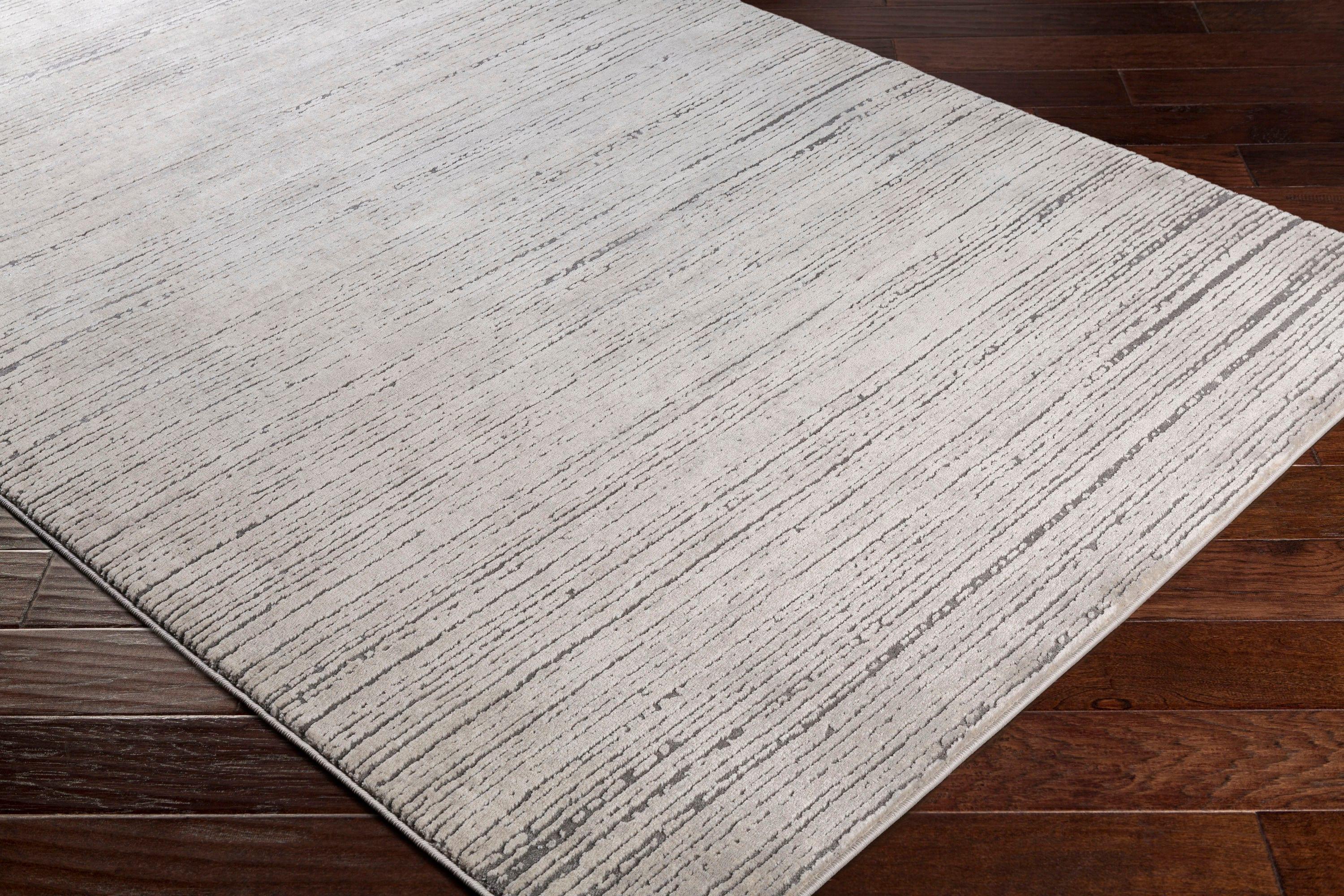 Livabliss 7'10"x10'2" Emma Modern Rug Gray: Stain & Fade-Resistant, Medium Pile, Indoor, Abstract Pattern