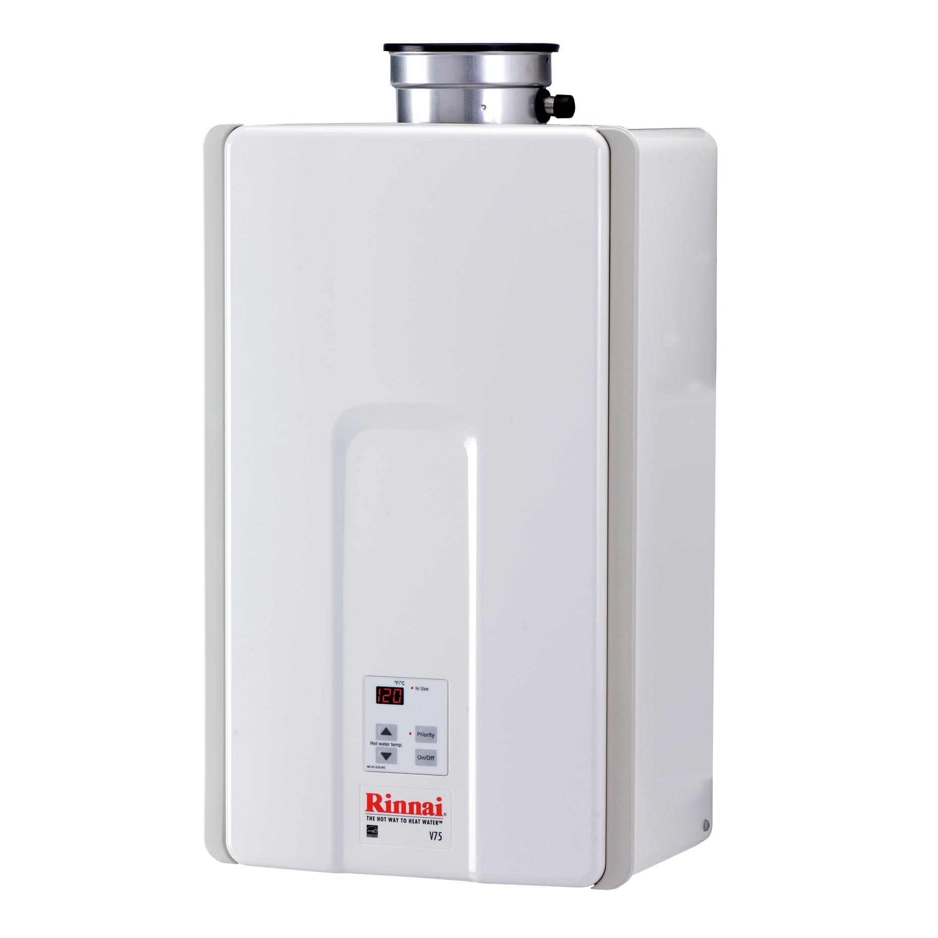 Rinnai V75iN V75iN Value 7.5 GPM Liquid Natural Gas Tankless Water Heater