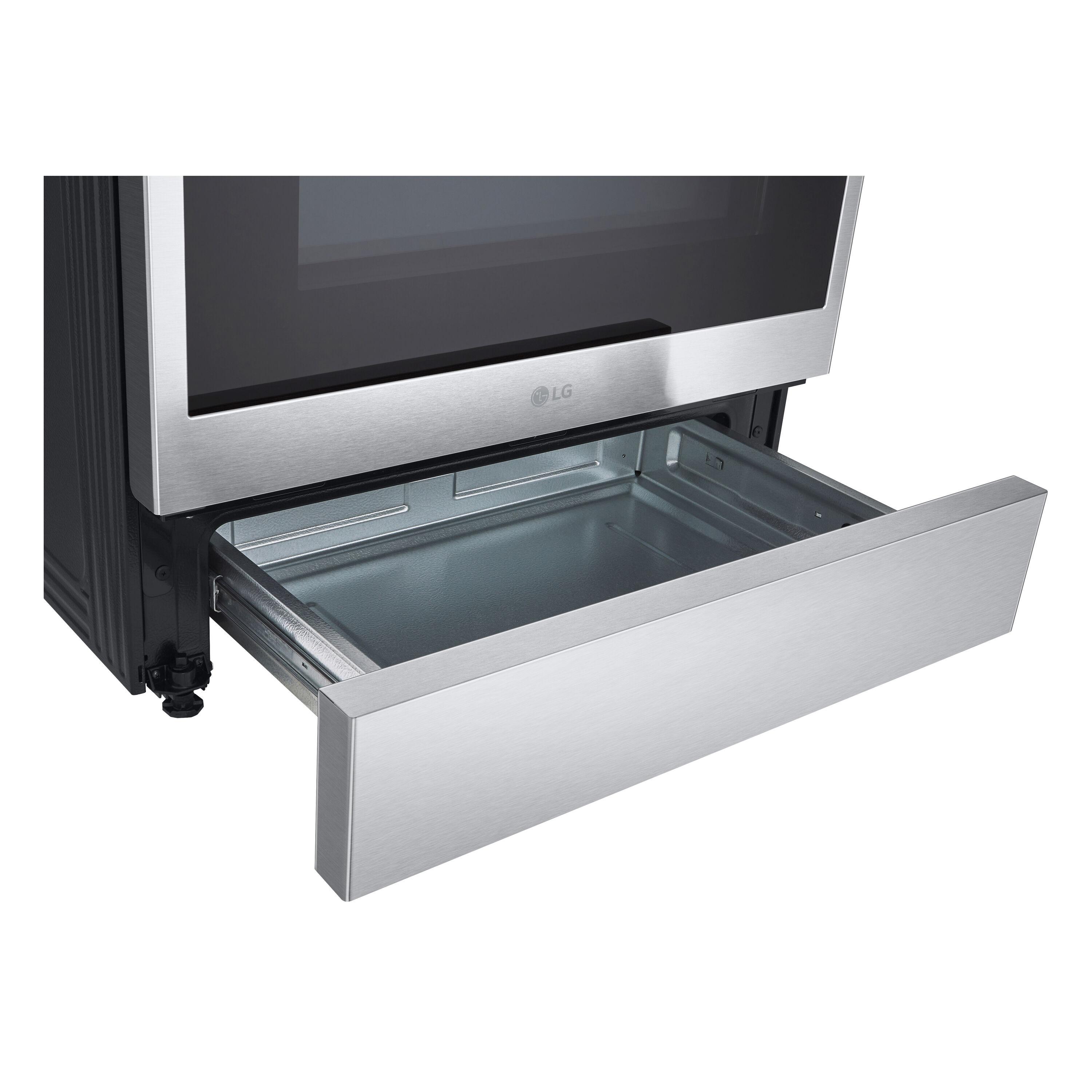 Stainless Steel Smart Induction Slide-In Range with Convection