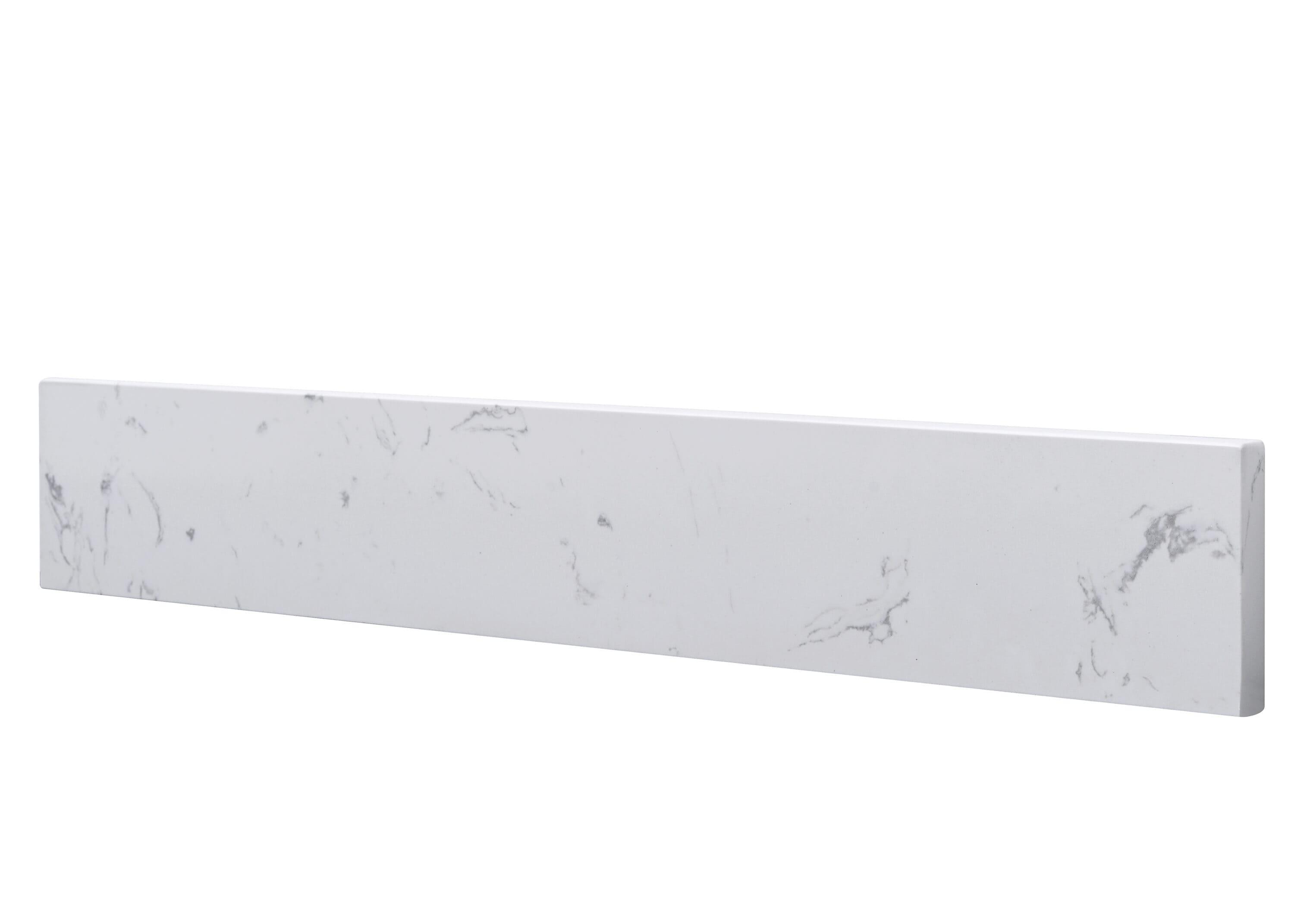 Avanity Eut22-Ss 22" L X 3-7/8" H Engineered Stone Sidesplash - Cala White