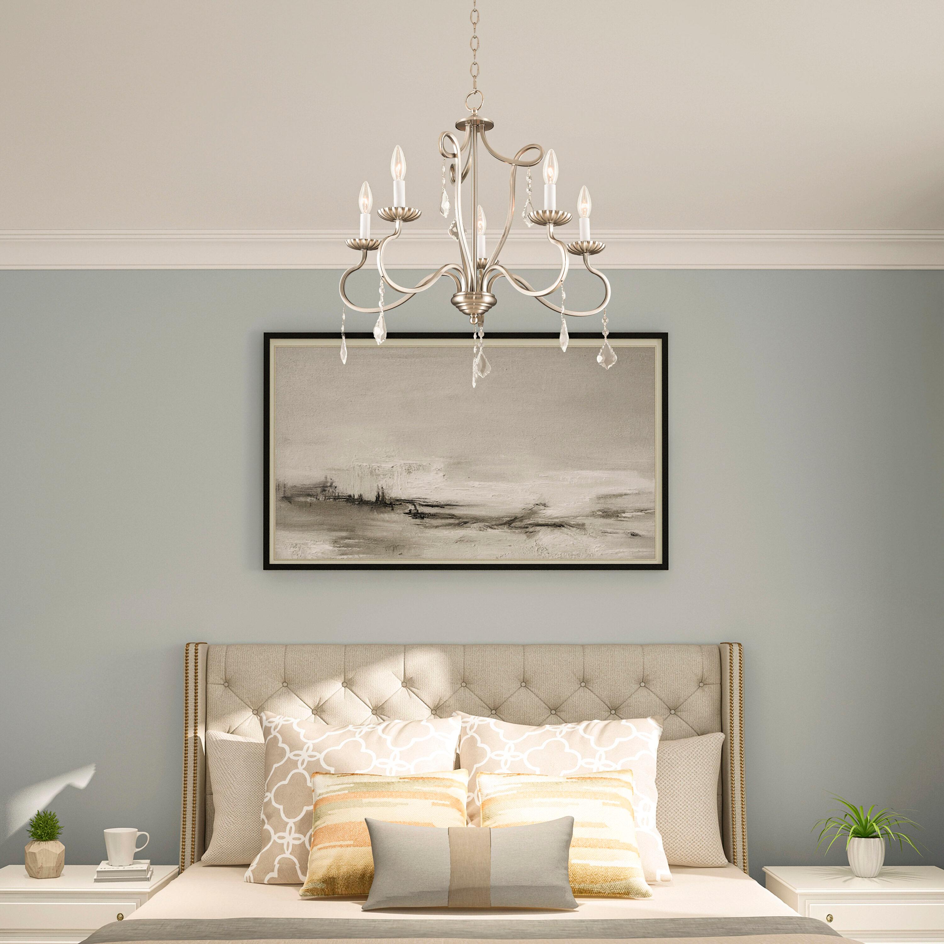 Livex Lighting Callisto 5 - Light Chandelier in  Brushed Nickel