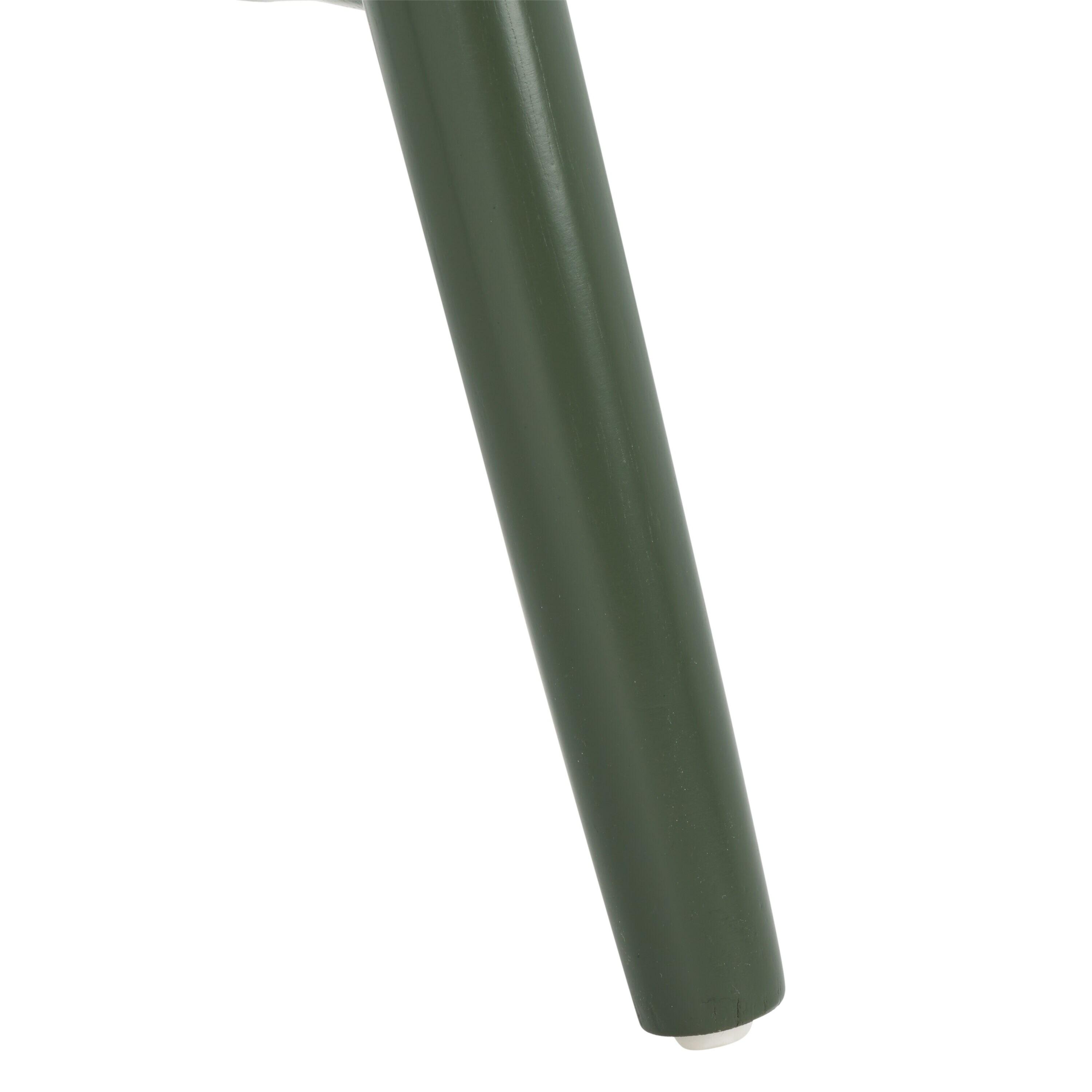 Dusty Green Solid Wood Windsor Side Chair Set of 2