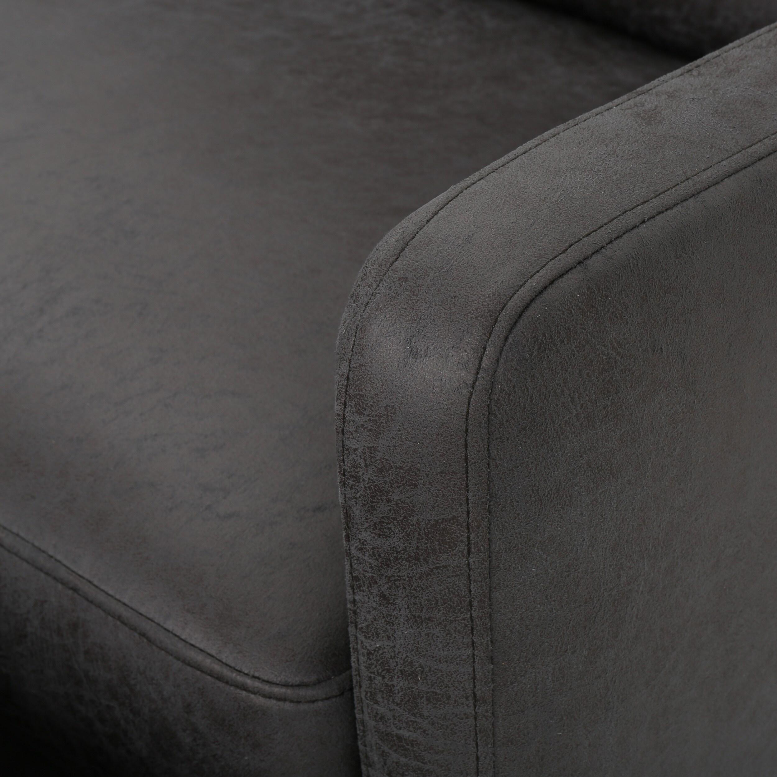Halima 2-Seater Recliner - Slate - Christopher Knight Home: Upholstered Polyester, Hardwood Frame, 500lb Capacity