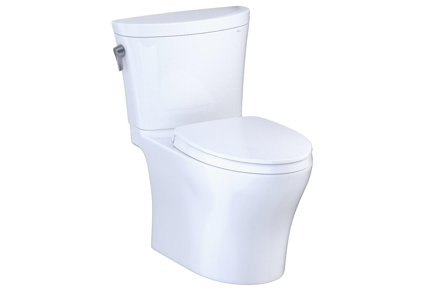 Aquia® Dual-Flush Elongated Two-Piece Toilet with Tornado Flush (Seat Included)