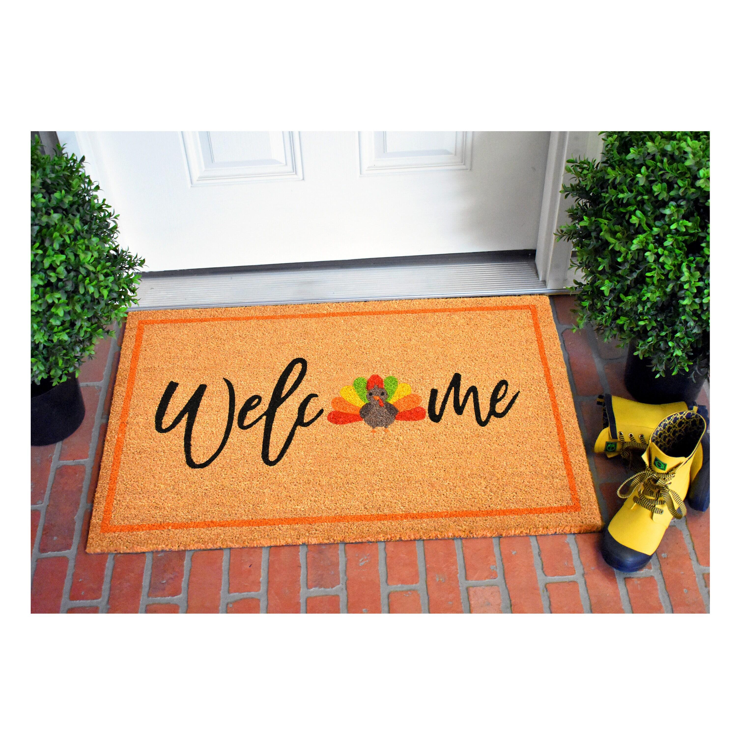 Calloway Mills 107171729 Turkey Welcome Doormat 17" x 29"