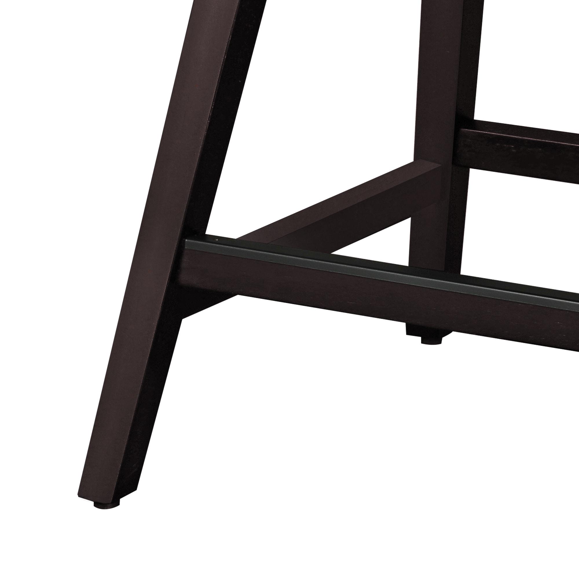 LUE BONA 360-degree Swivel Bar Stools Set of 3, 26" Counter Height Bar Stools with High Back and Wood Legs, Morden Faux Leather Upholstered Barstools for Kitchen Counter