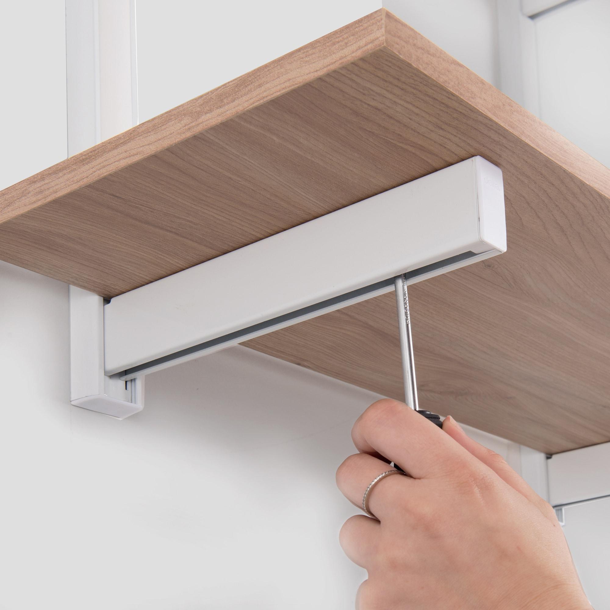 Delta Design delta 24" W Wood 2-Tier Adjustable Premium Wall Shelves