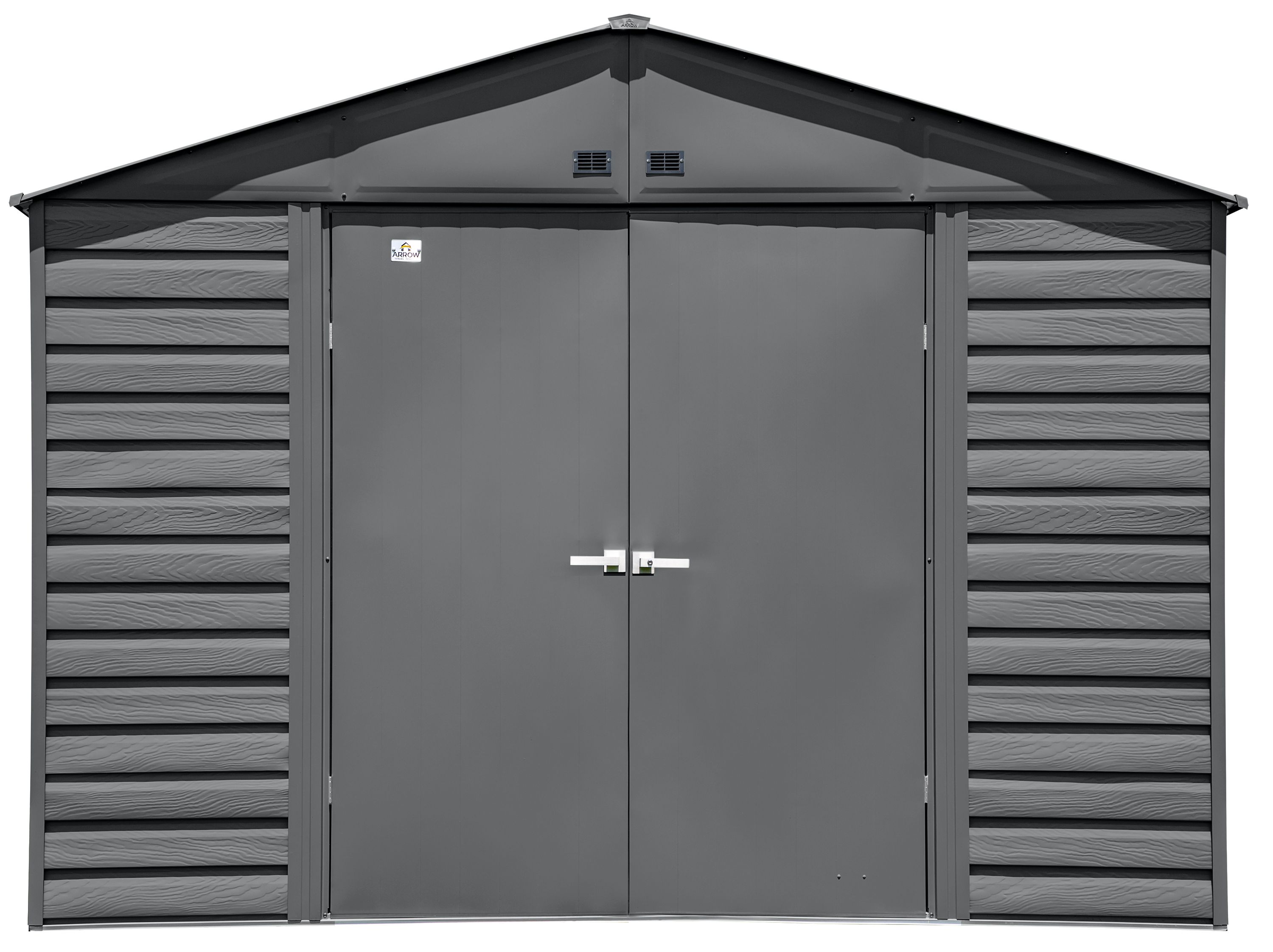 10 ft. W x 14 ft. D Steel Horizontal Storage Shed