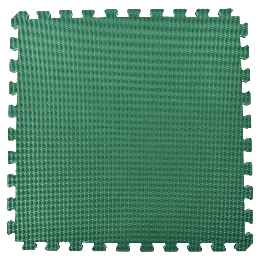 Greatmats Home Sport and Play Interlocking Reversible Mat 3/4 Inch x 2x2 Ft. Green/Brown Case of 10