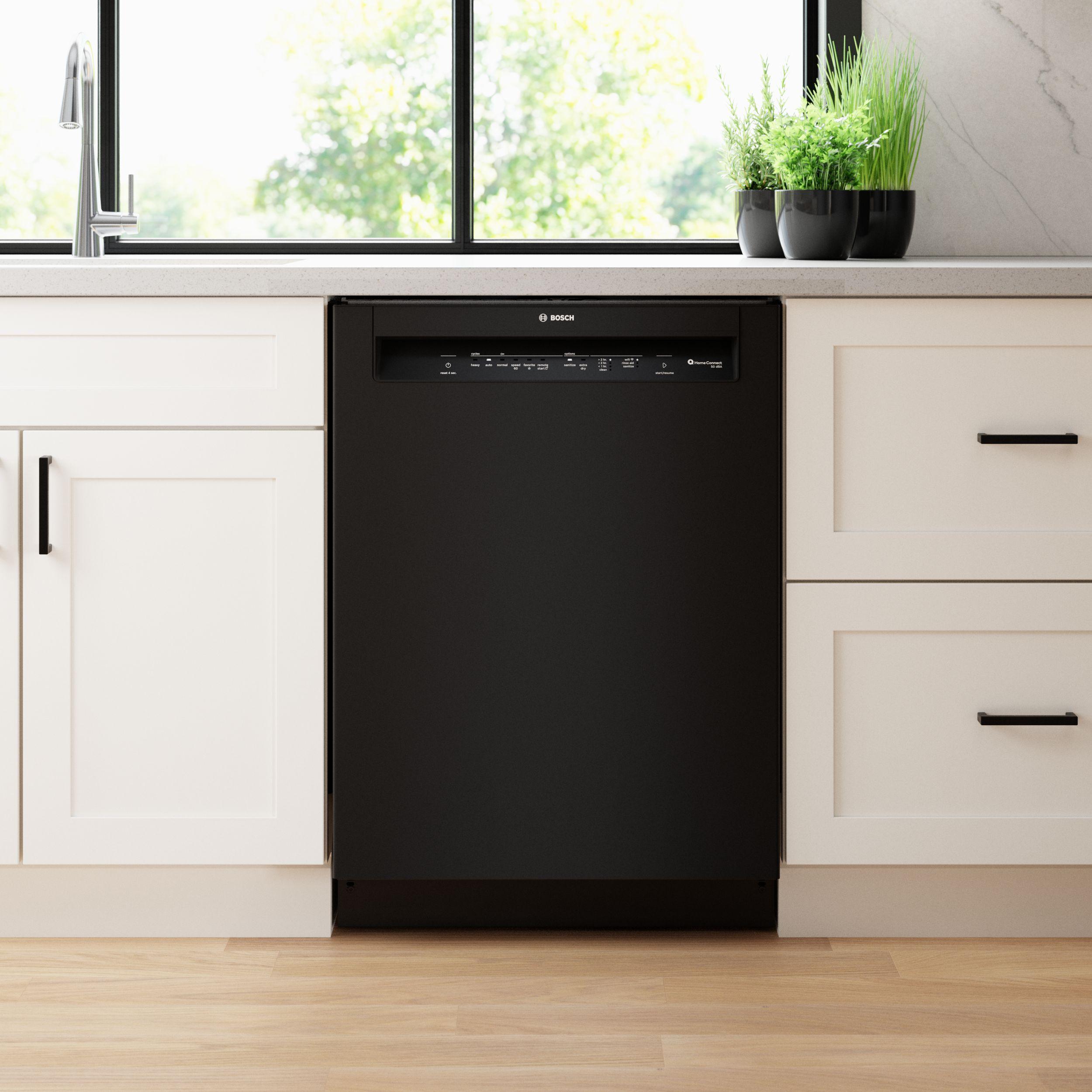 100 Series 24" Front Control Built-In Dishwasher with Hybrid Tub