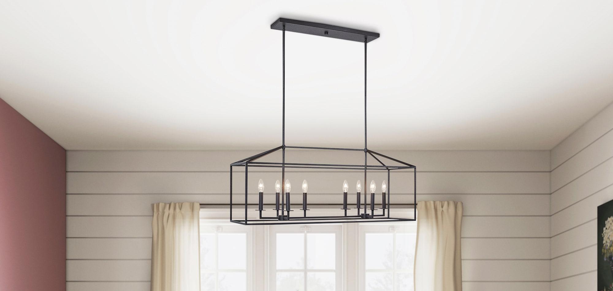 Generation Lighting Perryton 8 light Blacksmith Chandelier