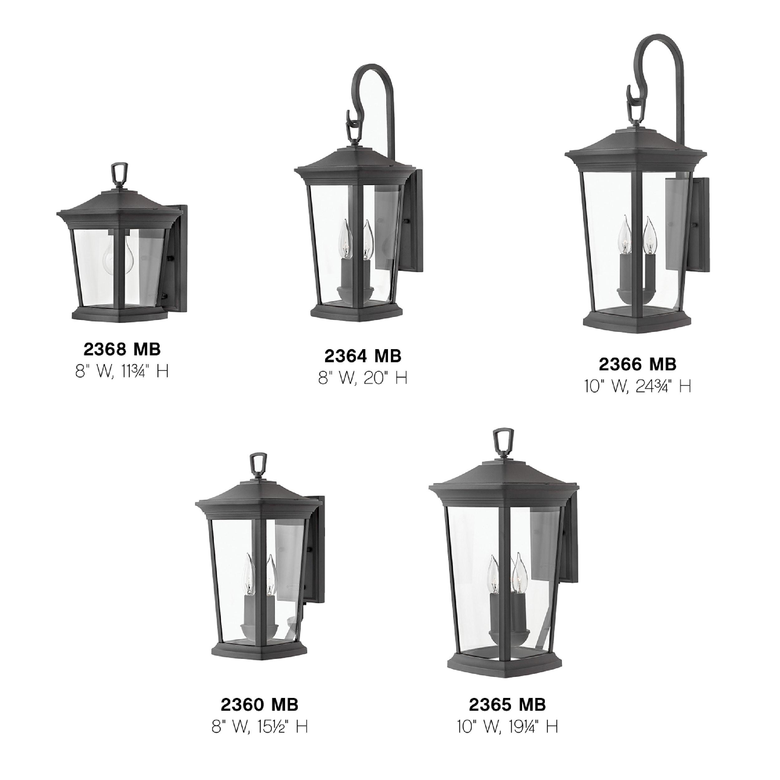 Hinkley Lighting - Bromleys - 3 Light Extra Large Outdoor Wall Lantern in