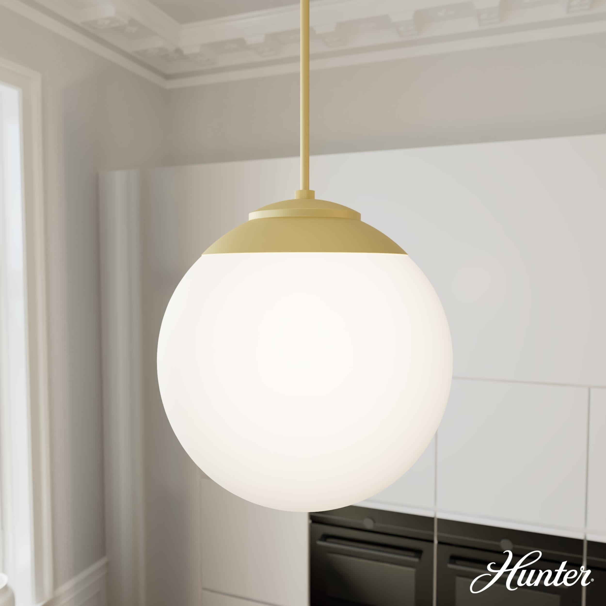 Hunter Fan Hepburn 1 - Light Sphere Globe Pendant