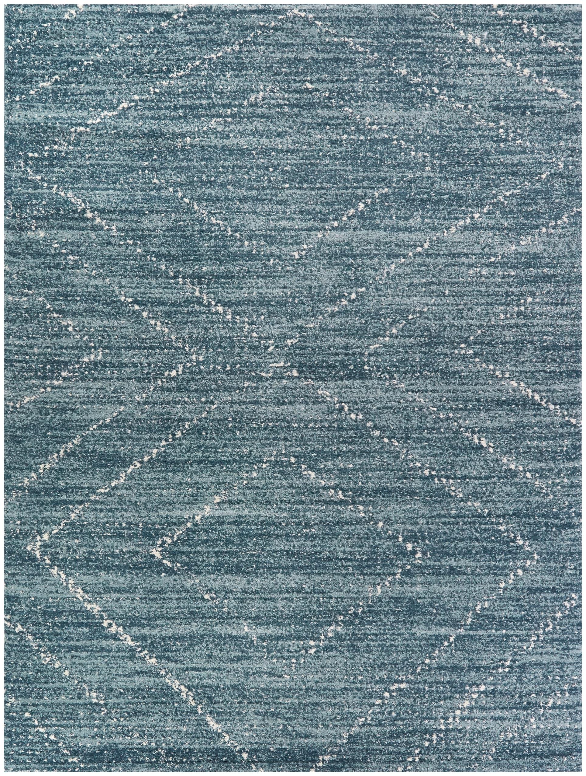 Balta Rugs 6'7"x9' Sienna Transitional Geometric Rug Blue