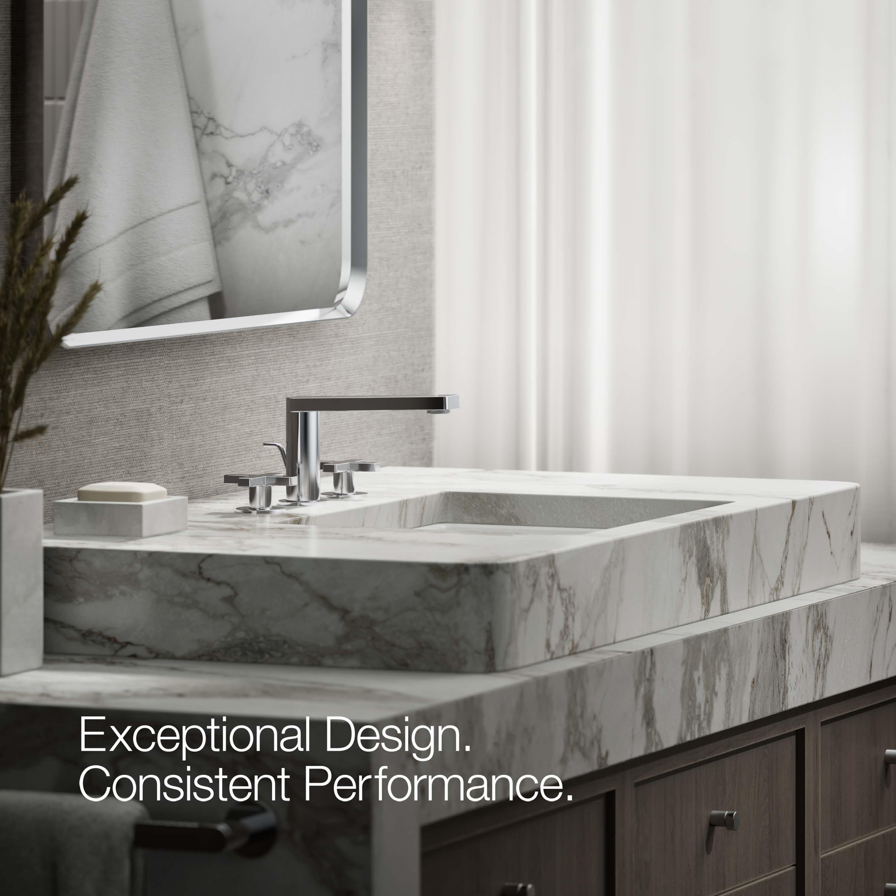 Kohler Widespread Bathroom Sink Faucet with Cross Handles