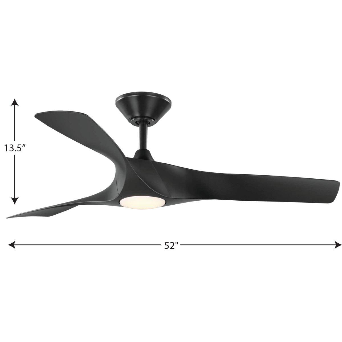 52'' Ceiling Fan with LED Lights