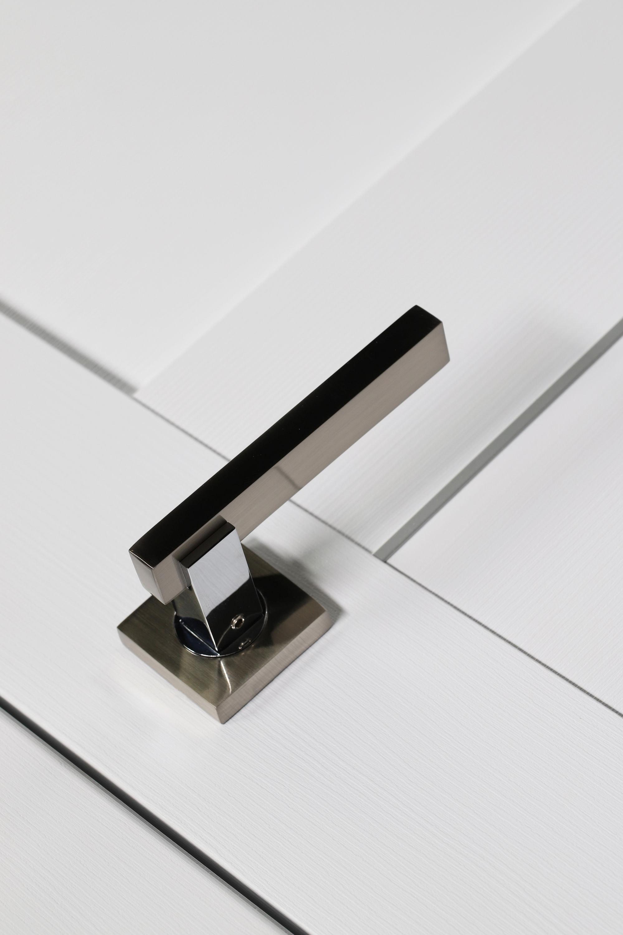 Belldinni Esta 80'' Solid + Manufactured Wood Paneled Slab Door