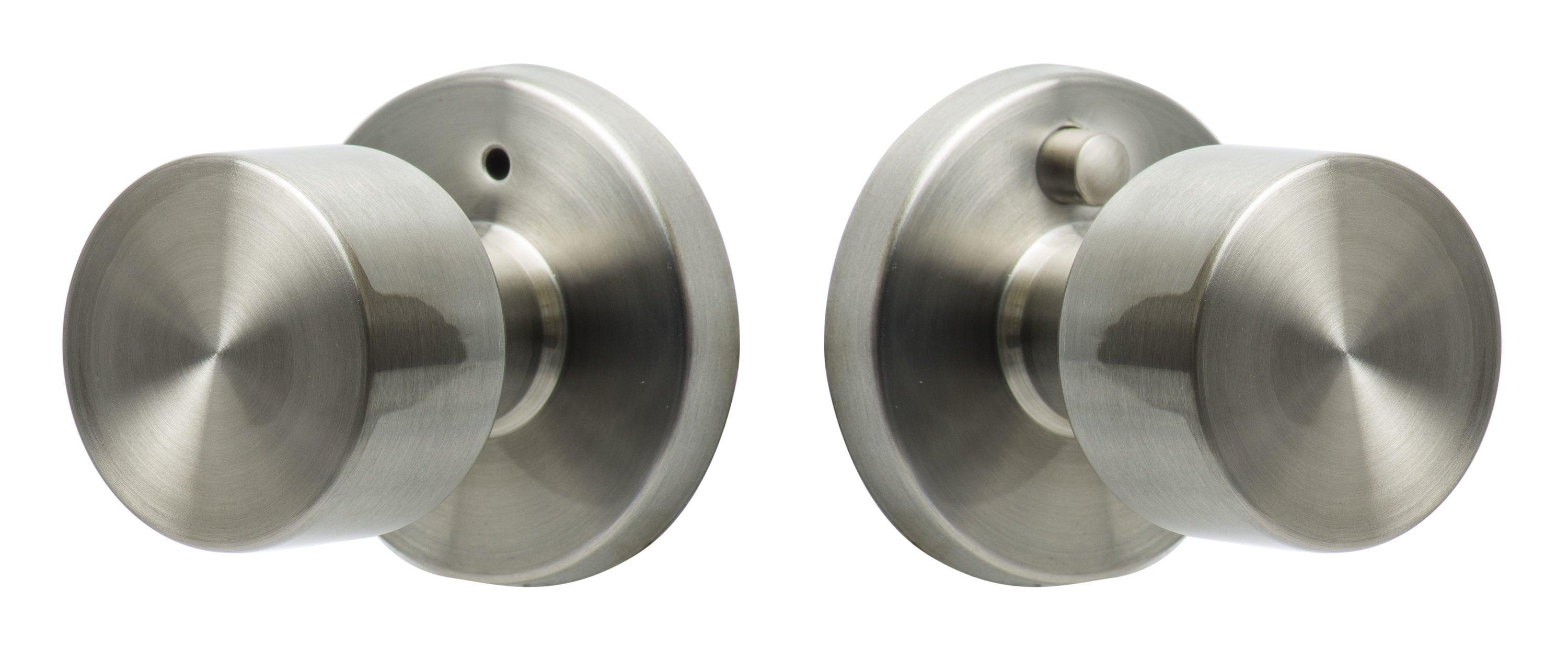 Bergen Round Privacy Knobset