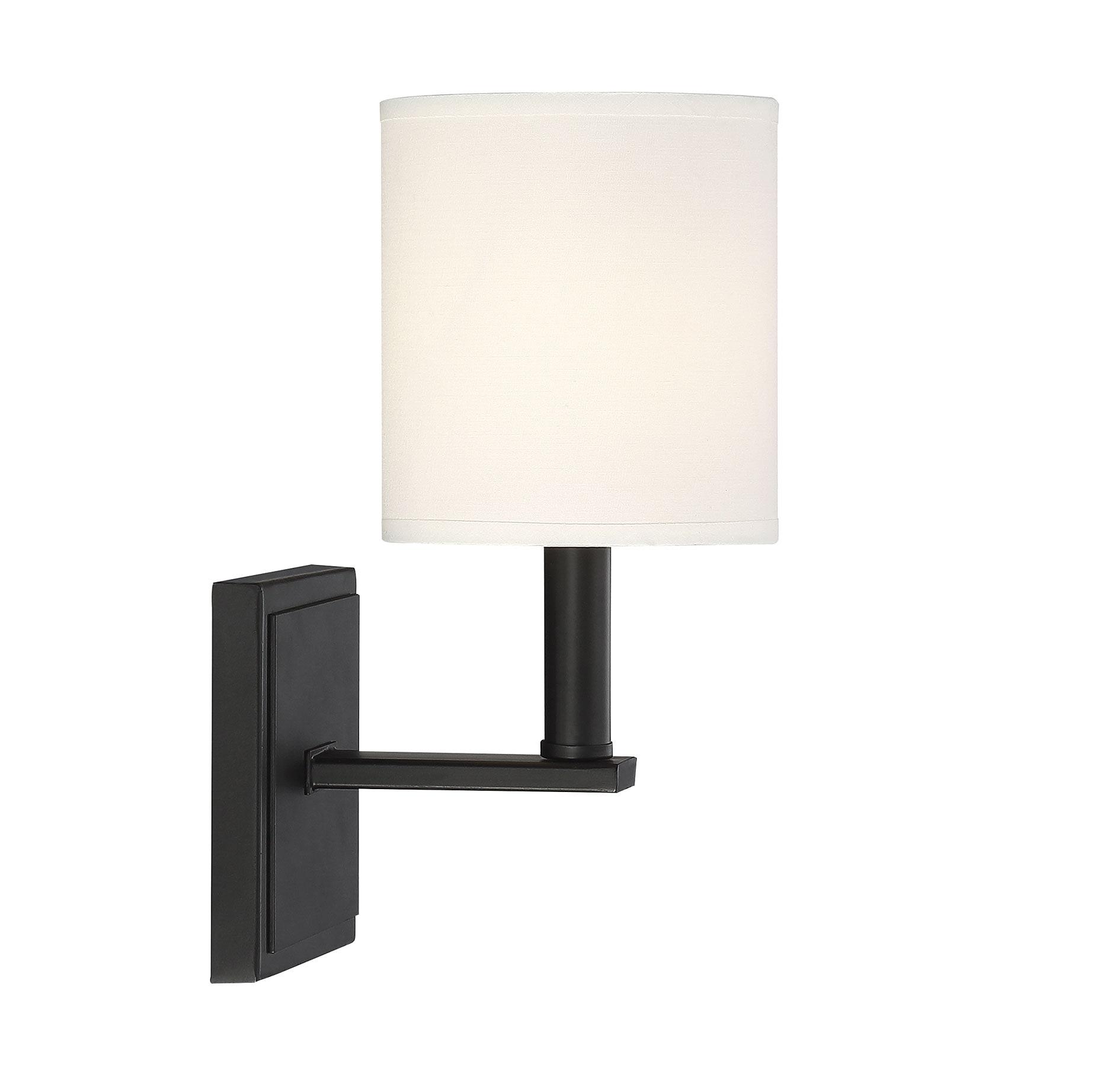 Savoy House Waverly 1 - Light Wall Light in  Matte Black