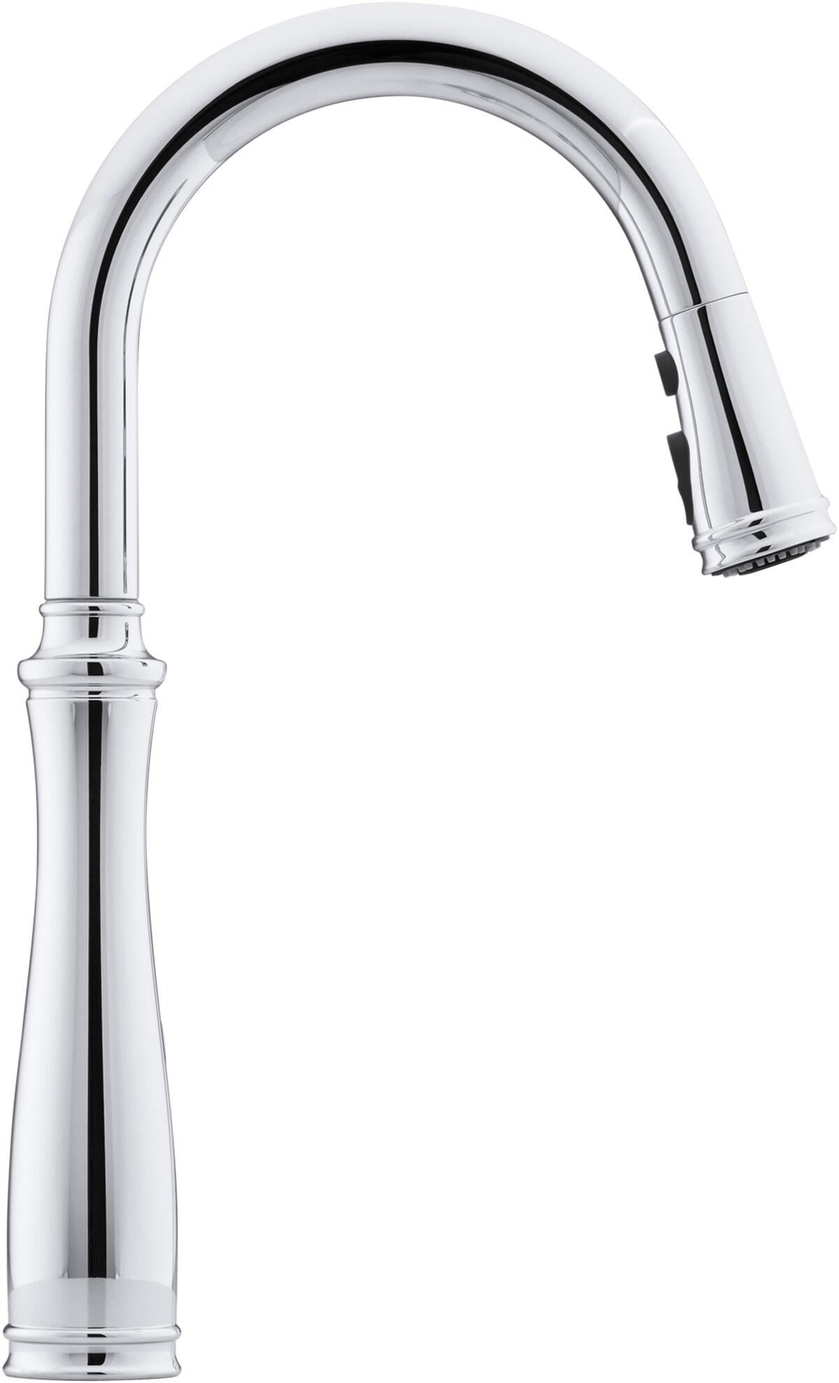 Bellera™ Pull Down Single Handle Kitchen Faucet with Handle and Supply Lines