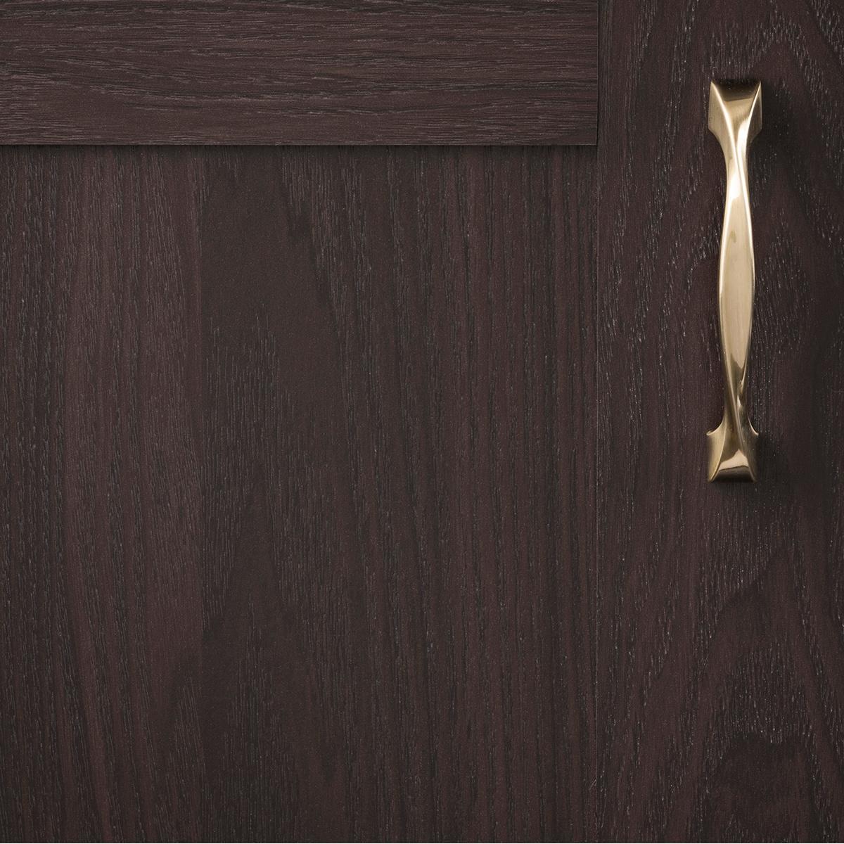 Twist Kitchen Cabinet Handles, Solid Core Drawer Pulls for Cabinet Doors, 3-3/4" (96mm)