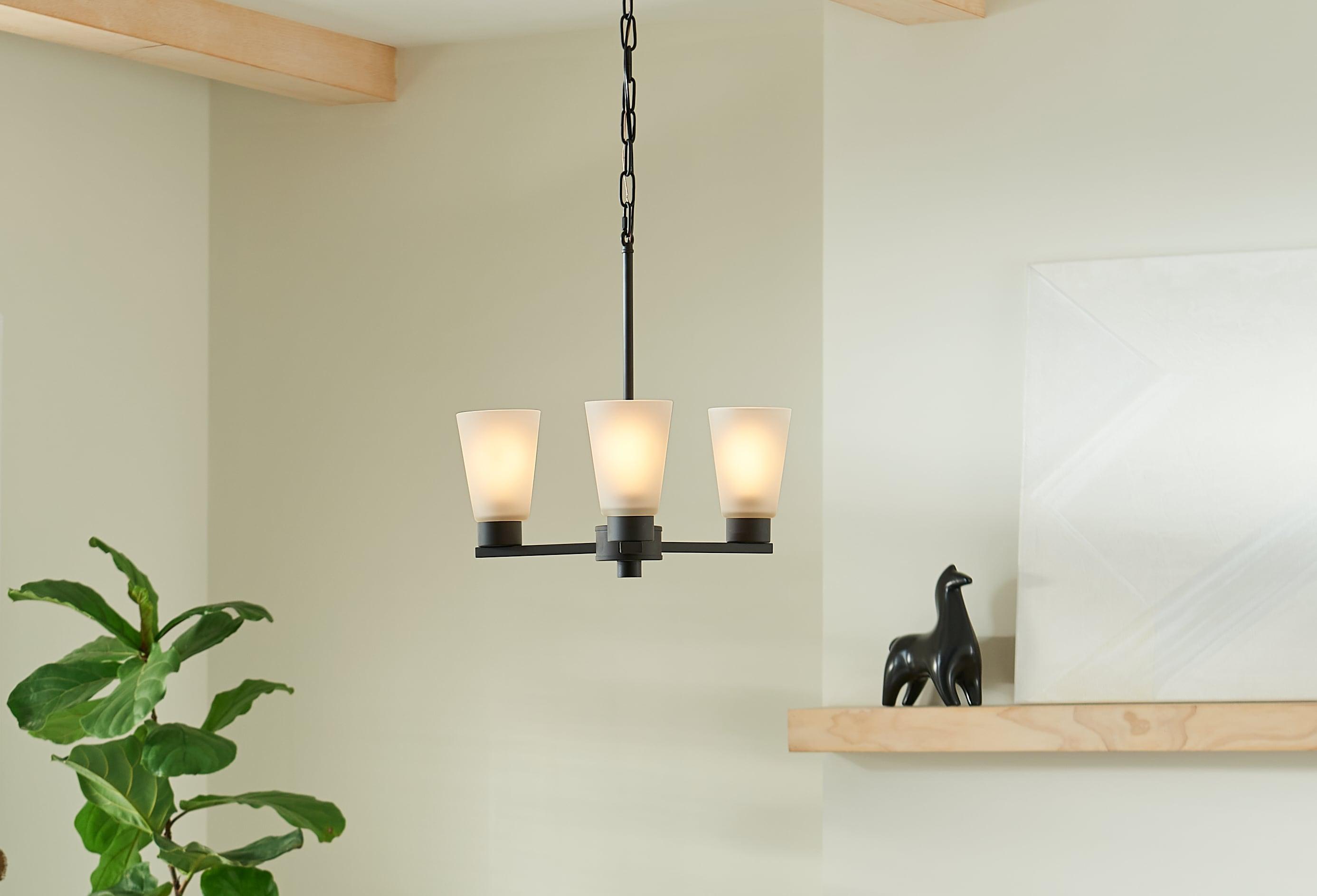 Kichler Lighting - Stamos - 3 Light Small Chandelier In Soft Modern Style-15